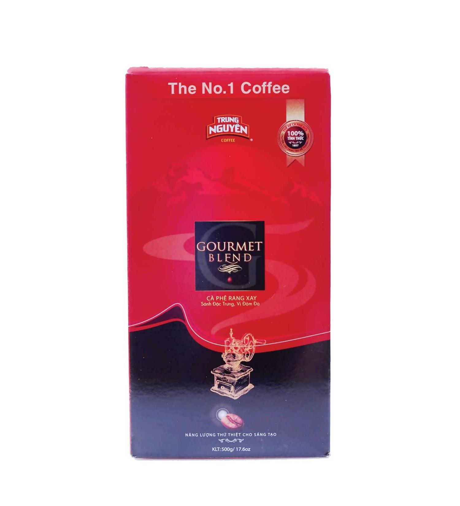 Trung Nguyen Vietnamese Coffee - Gourmet Blend 500g: Authentic Vietnamese Coffee Flavor - Buy Online on SooperMarket.com