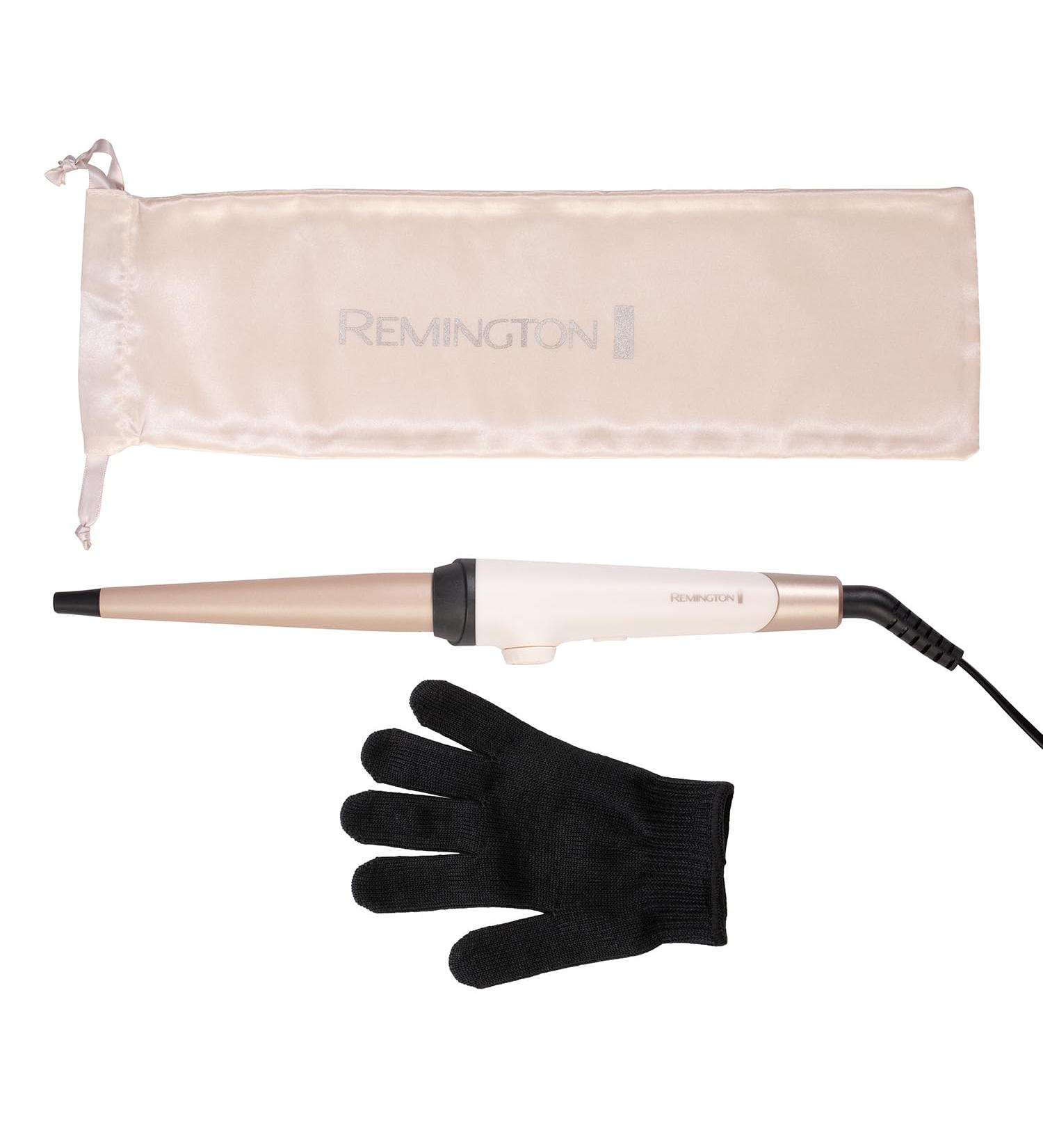 Remington Shea Soft Curling Wand - 13-25mm Ceramic Barrel Hair Curler with Shea Oil Microconditioners - Buy Online on SooperMarket.com