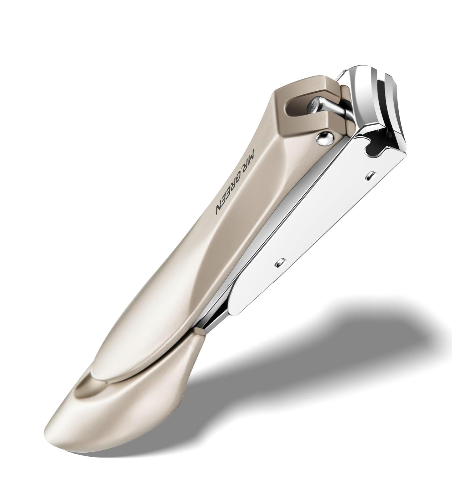 Professional Nail Clippers for Thick Nails - Premium Stainless Steel Sharp and Durable with Catcher - Ideal for Babies Children and Adults - Buy Online on SooperMarket.com