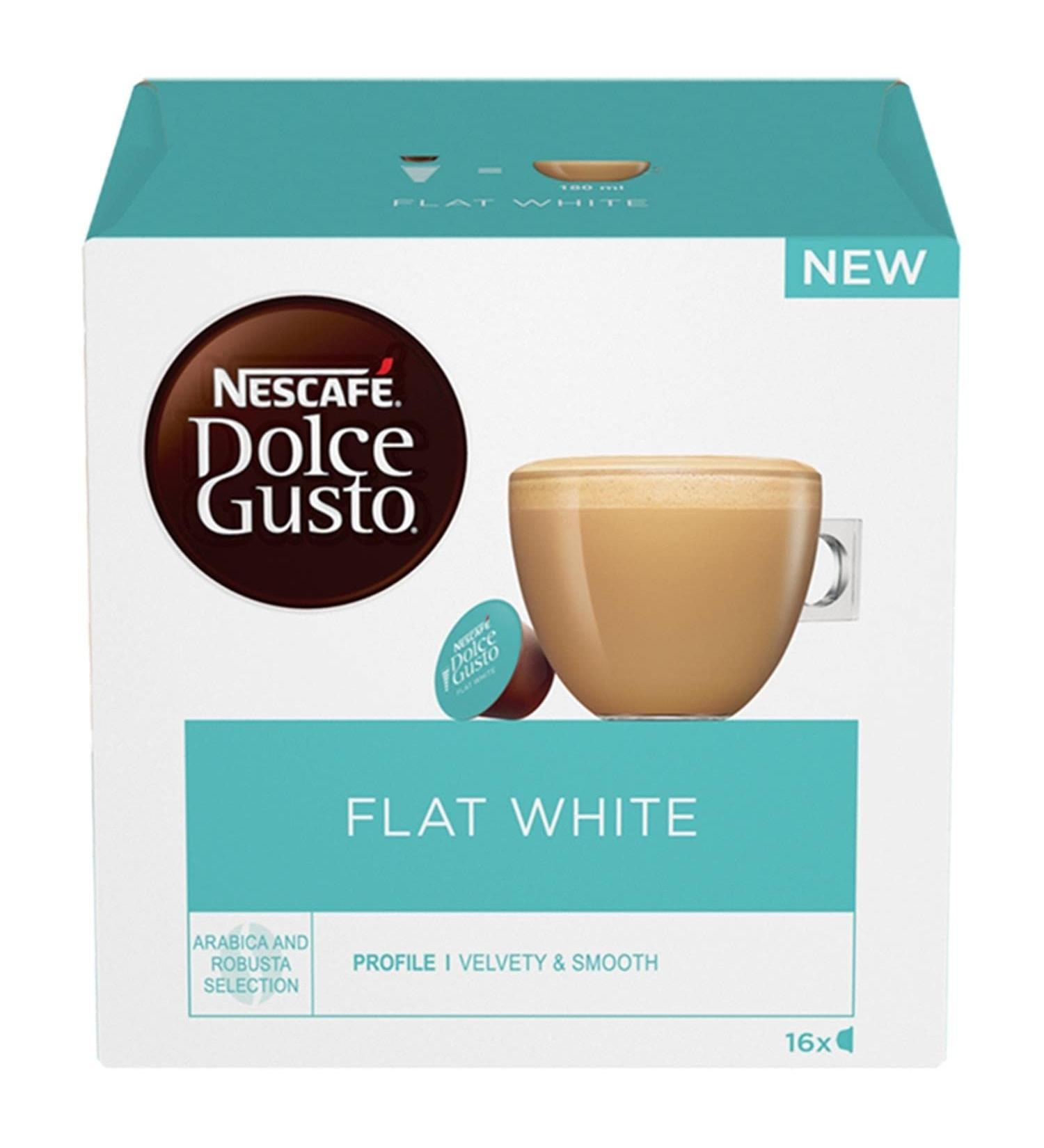 Dolce Gusto Flat White 16 Pods - Buy Online on SooperMarket.com