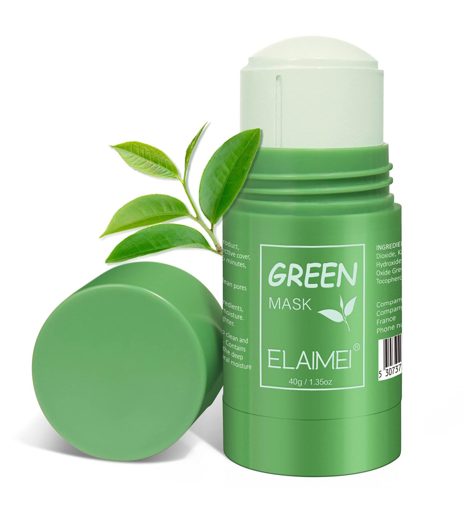 Green Tea Cleansing Mask | Poreless Deep Cleanse & Moisturize for All Skin Types - Oil Control & Deep Pore Cleanser - Buy Online on SooperMarket.com