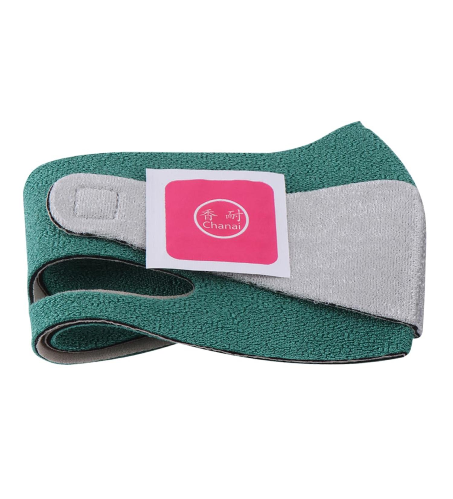 WOONEKY 1pc Thin Face Belt Face Lifting Belt Lift Mask Tightening Band Strap Graphene Green 60X10.5X1cm Green - Buy Online on SooperMarket.com