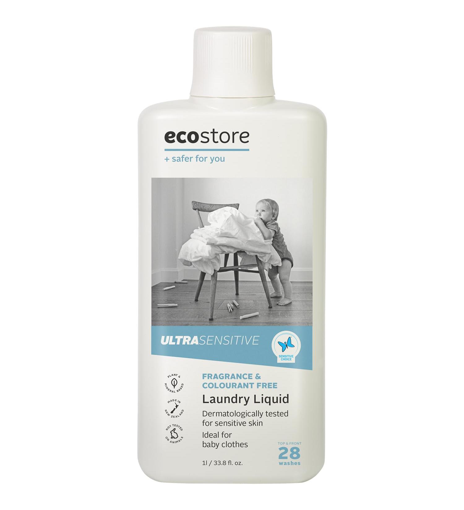 Buy Unscented Laundry Liquid 1L - Eco-Friendly Detergent for International Shipping | Best Liquid Detergent for Washing Clothes - Buy Online on SooperMarket.com