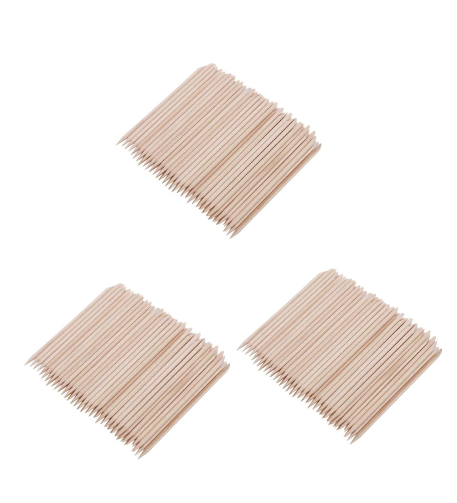 FRCOLOR 300 Pcs Sequins Cutters Orange Wood Sticks Orangewood Sticks for Nails Cuticle Sticks for Nails Wood Cuticle Pusher Wood Cuticle Stick Bulk Wooden Nail Head Nail Wooden Stick mediumx3pcs As Shownx3pcs - Buy Online on SooperMarket.com