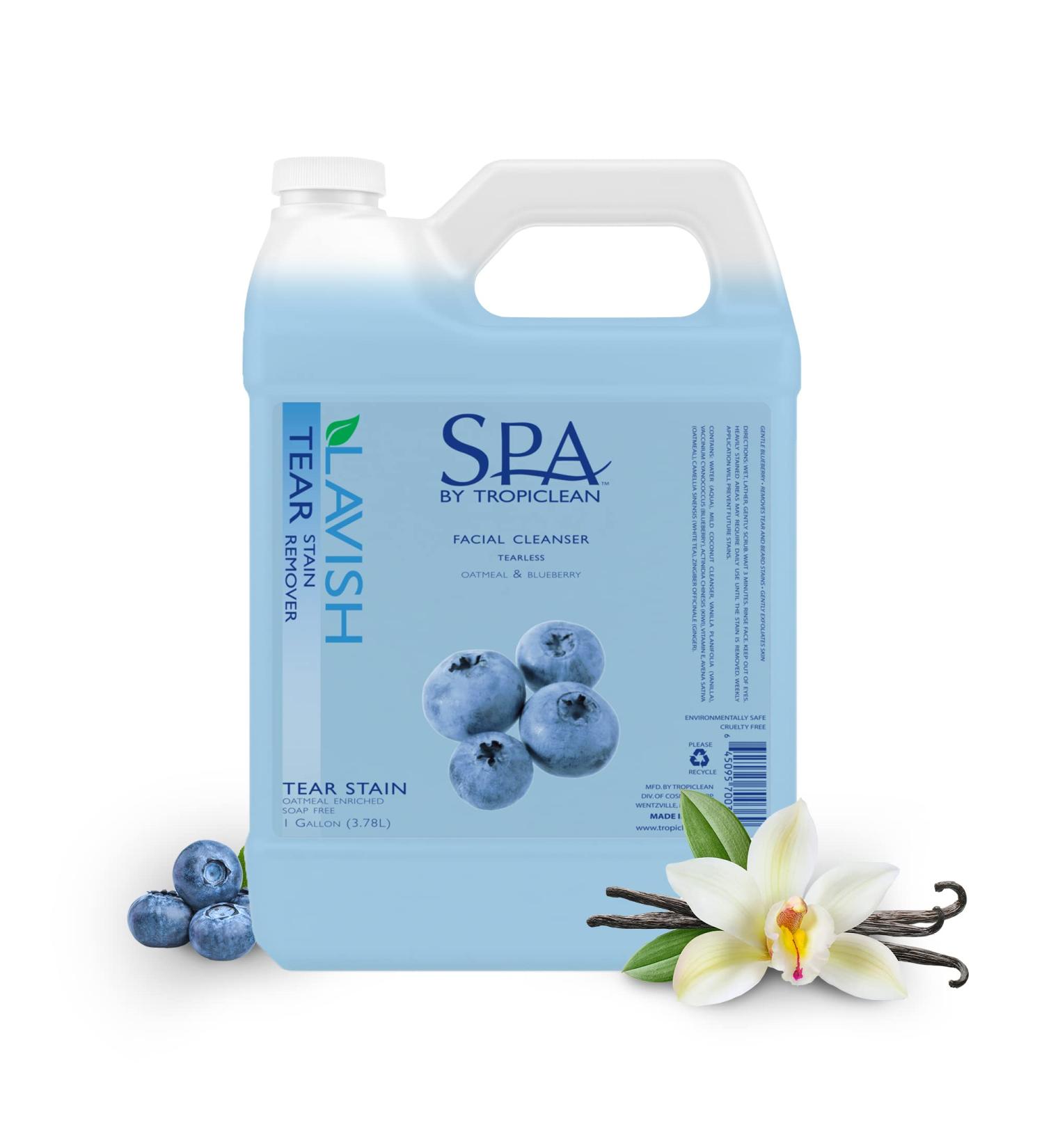 Tropiclean Oxymed Lavish Blueberry Facial Scrub 3.8L - Gentle Cleanser for Radiant Skin | International Shipping Available - Buy Online on SooperMarket.com