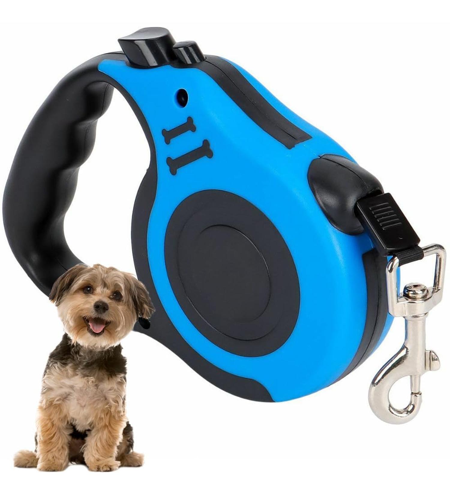Fluffix Roll Linen Dog Leash 5m - Green | High Quality Comfortable Handle Stable Up to 15kg - Ideal for Small & Large Dogs - Buy Online on SooperMarket.com