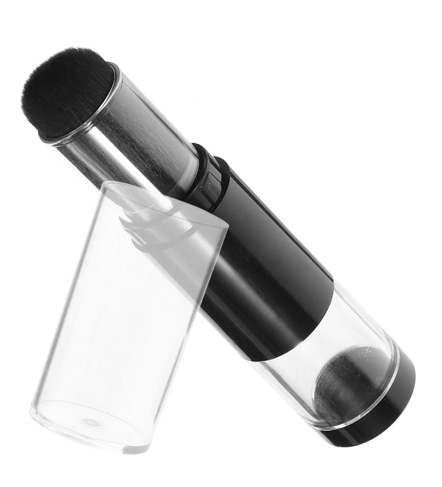 minkissy Retractable Makeup Brush Refillable Travel Foundation Loose Powder Blush Brush with Cap for Women Girls - Buy Online on SooperMarket.com