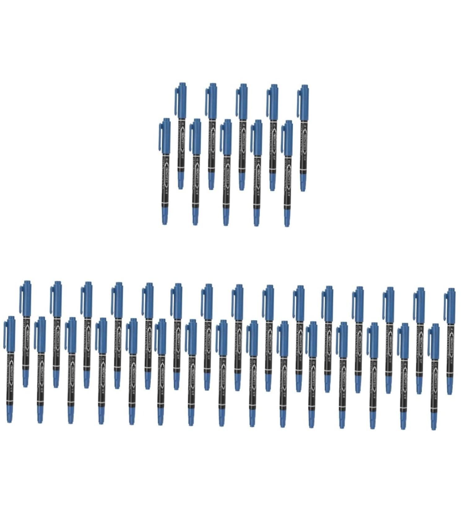 Beavorty 40 Pcs Eyebrow Marker Pen Marker Pens Beauty Marker Pen Grease Pen Portable Plastic - Buy Online on SooperMarket.com