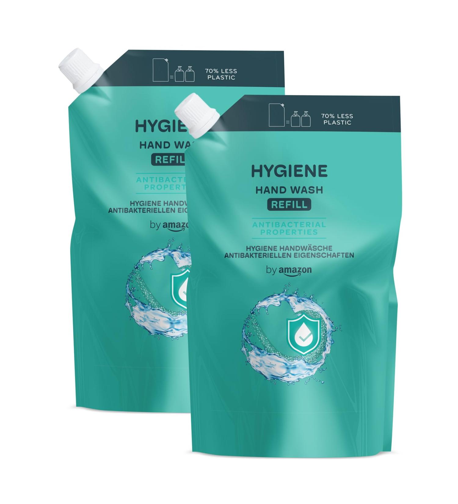 Buy Amazon Hygiene Hand Soap Refill Pack - 2 x 1000 ml | International Shipping Available - Buy Online on SooperMarket.com