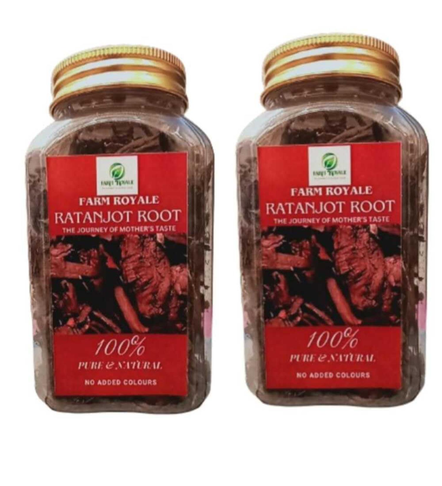 Farm Royale Alkanet Root/Ratanjot Roots -1+1 Combo-(50gm & 50 gm)||100% Pure and Natural||Shudh||Handpicked Material||Export Quality - Buy Online on SooperMarket.com