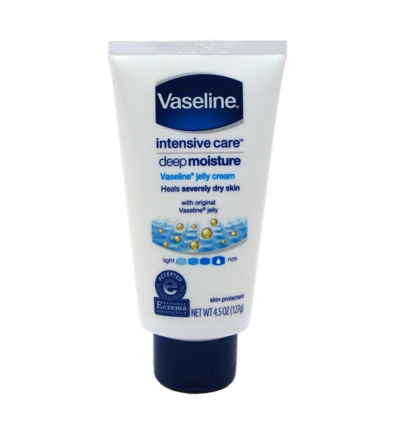 Vaseline Intensive Care Petroleum Jelly  Deep Moisture  4.5 Ounce
