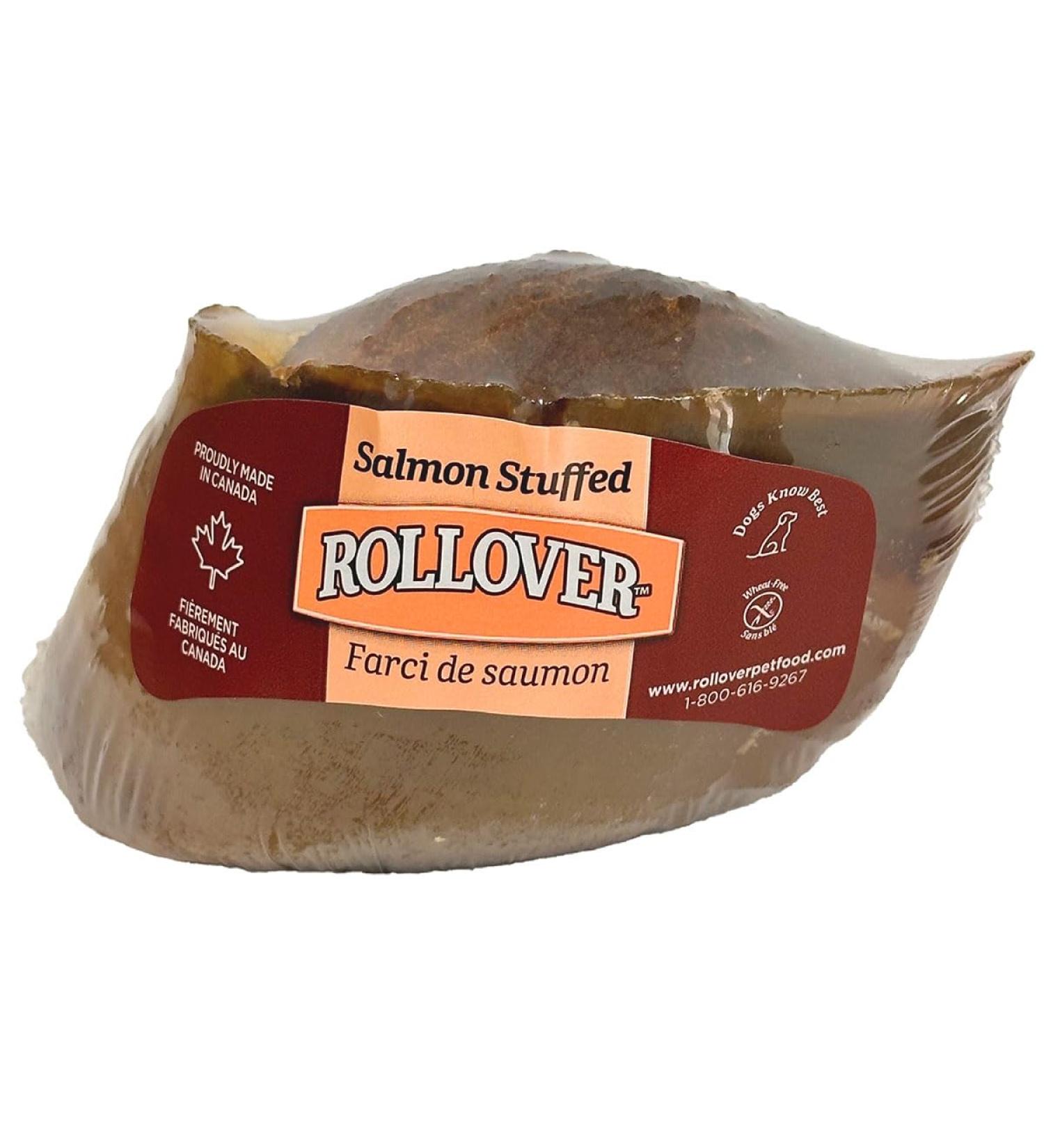 Rollover Wheat Free Salmon Stuffed Beef Hoof