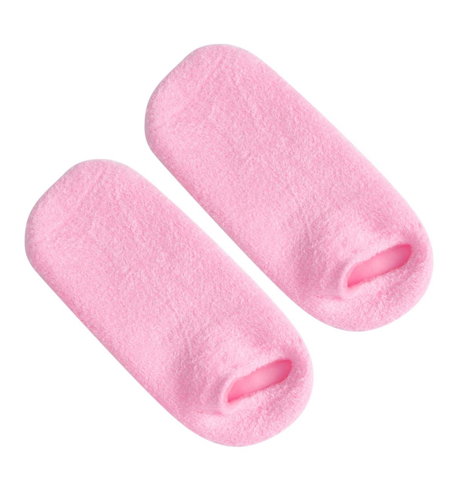Skin-Soft Cracked Heel Protection Socks | Moisturizing & Healing Socks for Dry Feet - Buy Online on SooperMarket.com