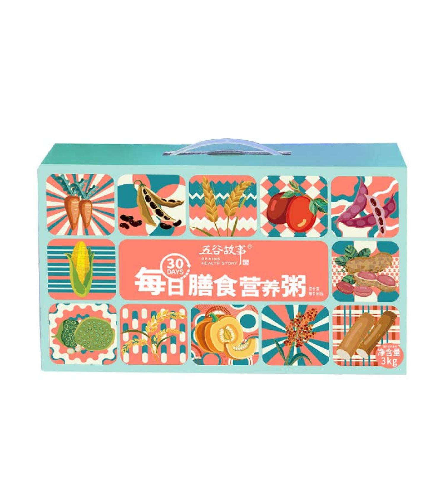 Chinese Yam Instant Breakfast Porridge Cereal Porridge Combo Gift Pack Plant Protein Vegan Morning Cereal Nutritional Energizing Health Breakfast (30 Day Nutritional Porridge (100g*30bags) 2box) 30 Day Nutritional Porridge (100g*30bags) 2box - Buy Online on SooperMarket.com