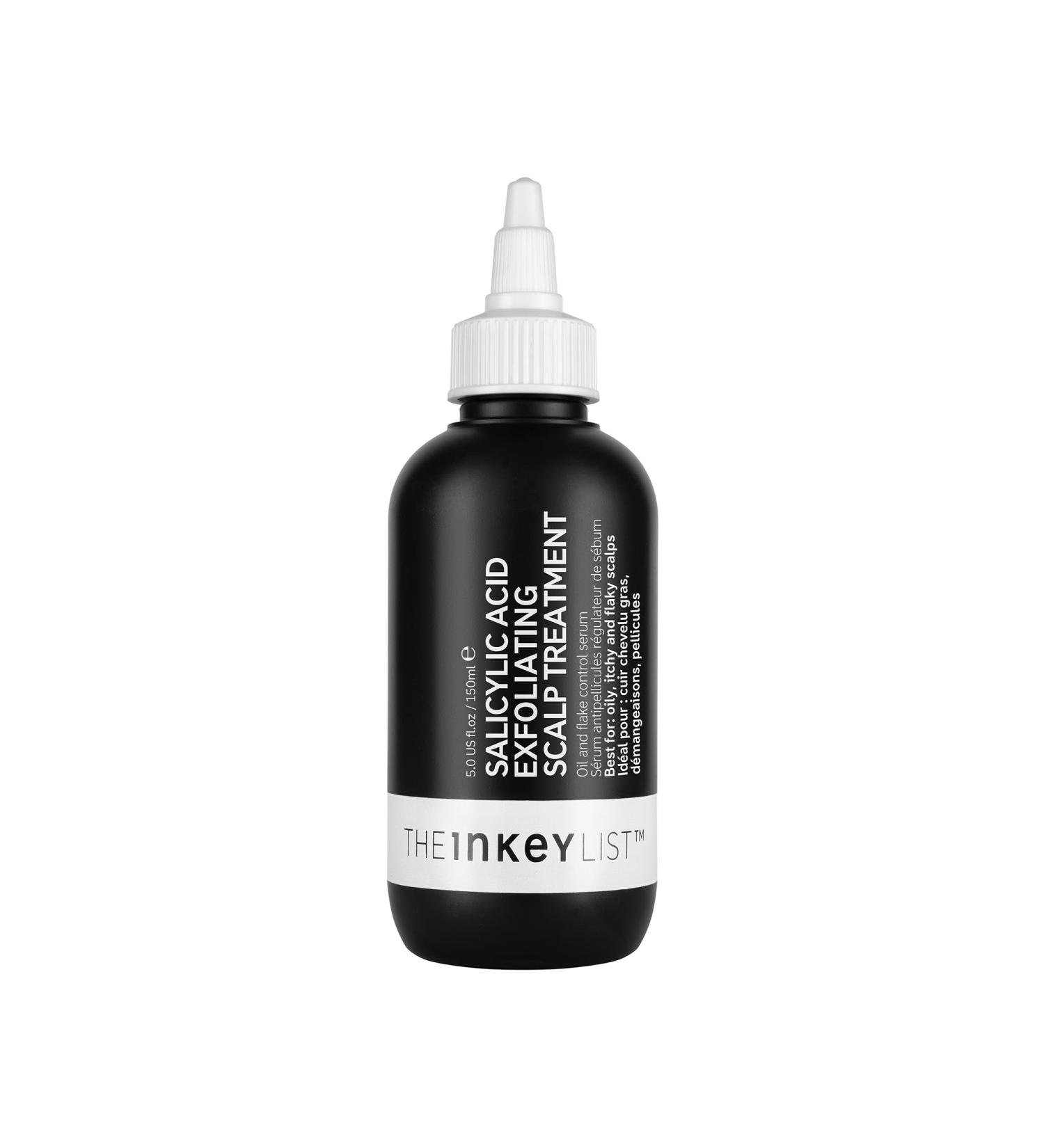 The INKEY List 2% Salicylic Acid Scalp Treatment - 150ml - Controls Oiliness, Reduces Flakes & Itchiness - Buy Online on SooperMarket.com