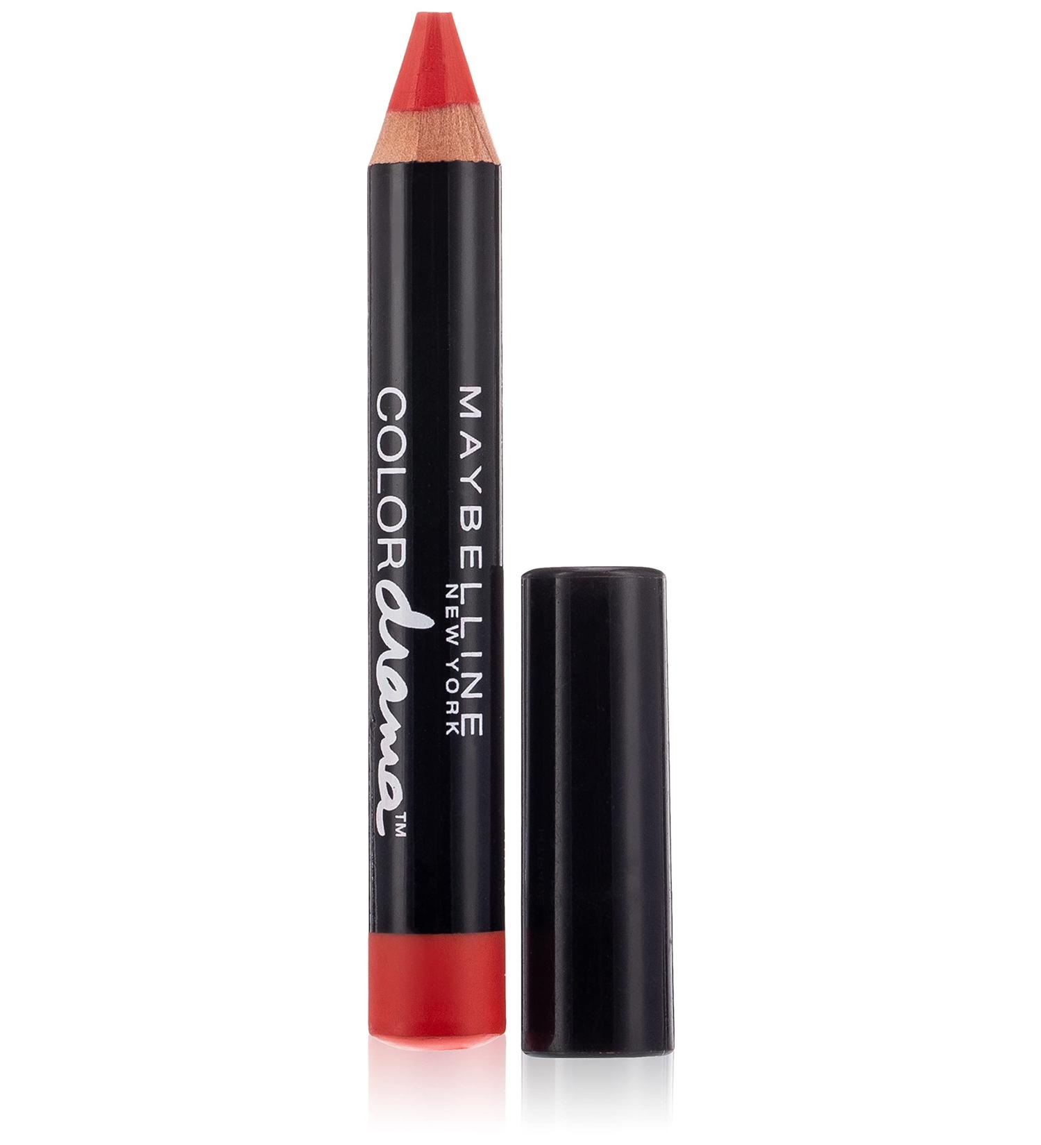 Maybelline Color Drama Lip Pencil 410 Fab Orange - Intense Velvet Formula - Buy Online on SooperMarket.com