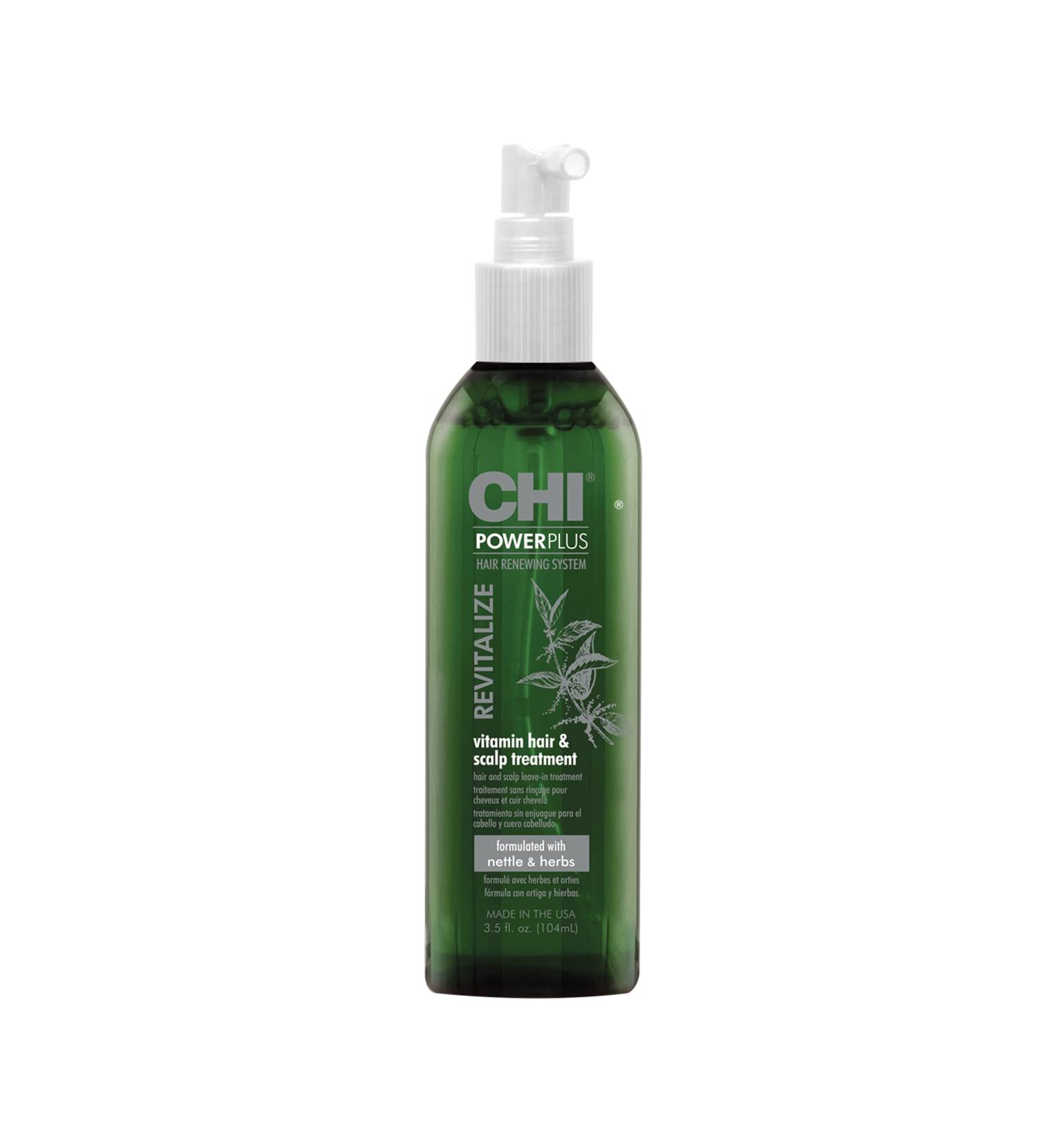 CHI Power Plus Revitalize | Vitamin Hair & Scalp Treatment 104ml - Nourish & Strengthen Hair | International Shipping Available - Buy Online on SooperMarket.com