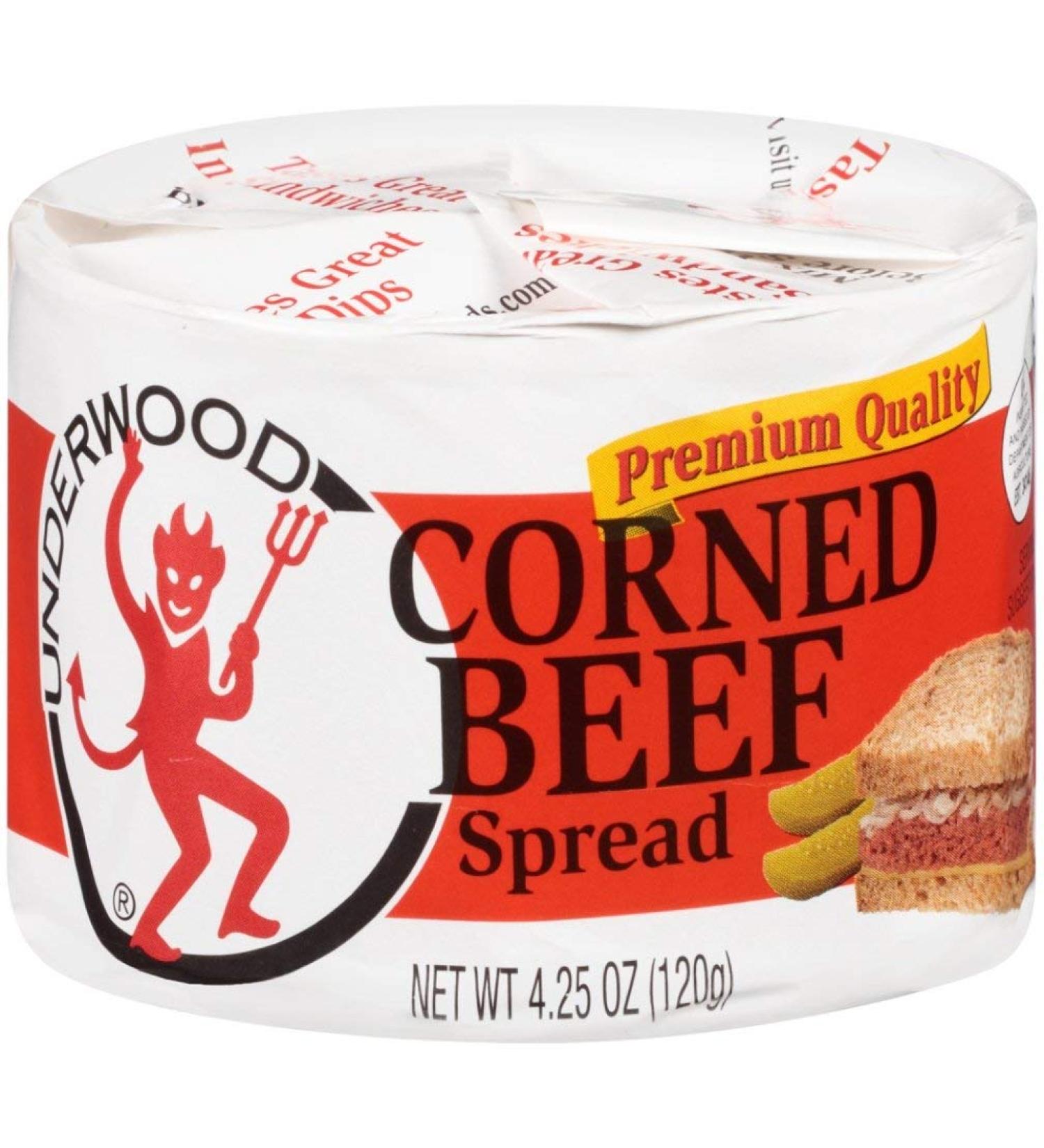 Underwood Corned Beef Spread, 4.25 Ounce (Pack of 12)