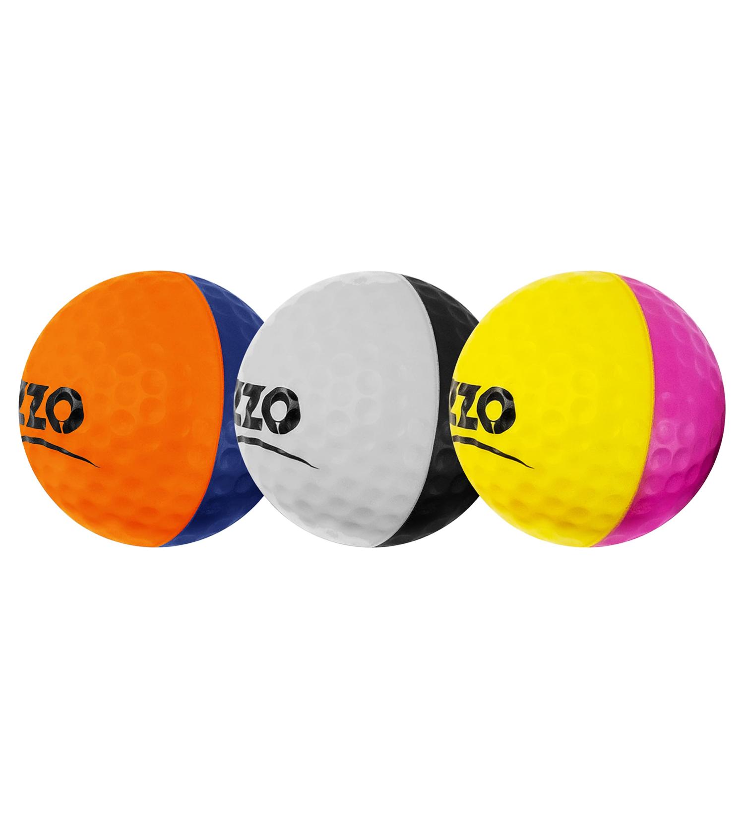 Izzo Golf Tru Spin Foam Practice Balls - Shagger/Practice Set Available | Practice Balls Only - Buy Online on SooperMarket.com