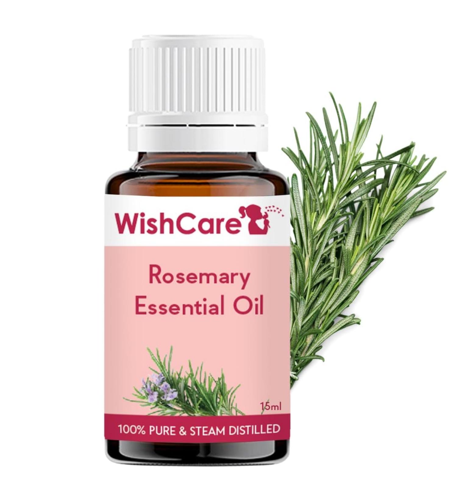 WishCare Rosemary Essential Oil 15 ML - 100% Pure Undiluted & Natural - Buy Online on SooperMarket.com