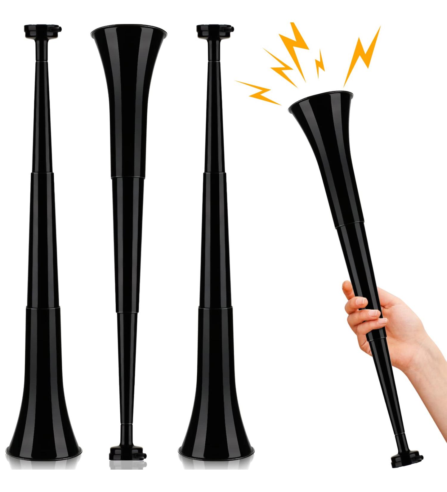 4 Pcs Vuvuzelas Soccer Horn Collapsible Stadium Horn Hockey Horn Toy Blow Horn Stadium Horn Noise Maker Loud Sound Handheld Horn Sports Horn Noisemaker for Sports Events Parties Accessories - Buy Online on SooperMarket.com