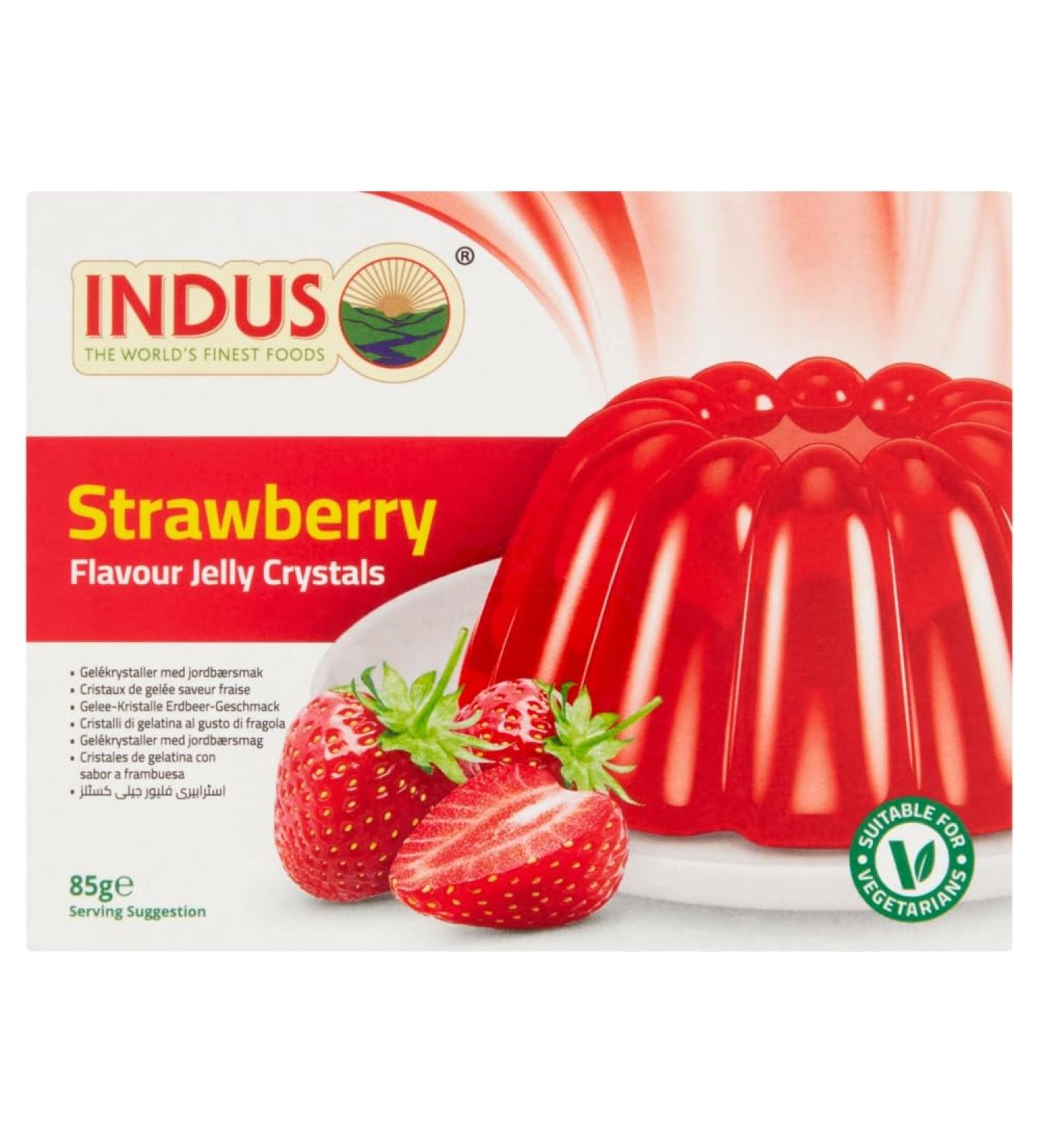 Indus Strawberry Jelly 85g