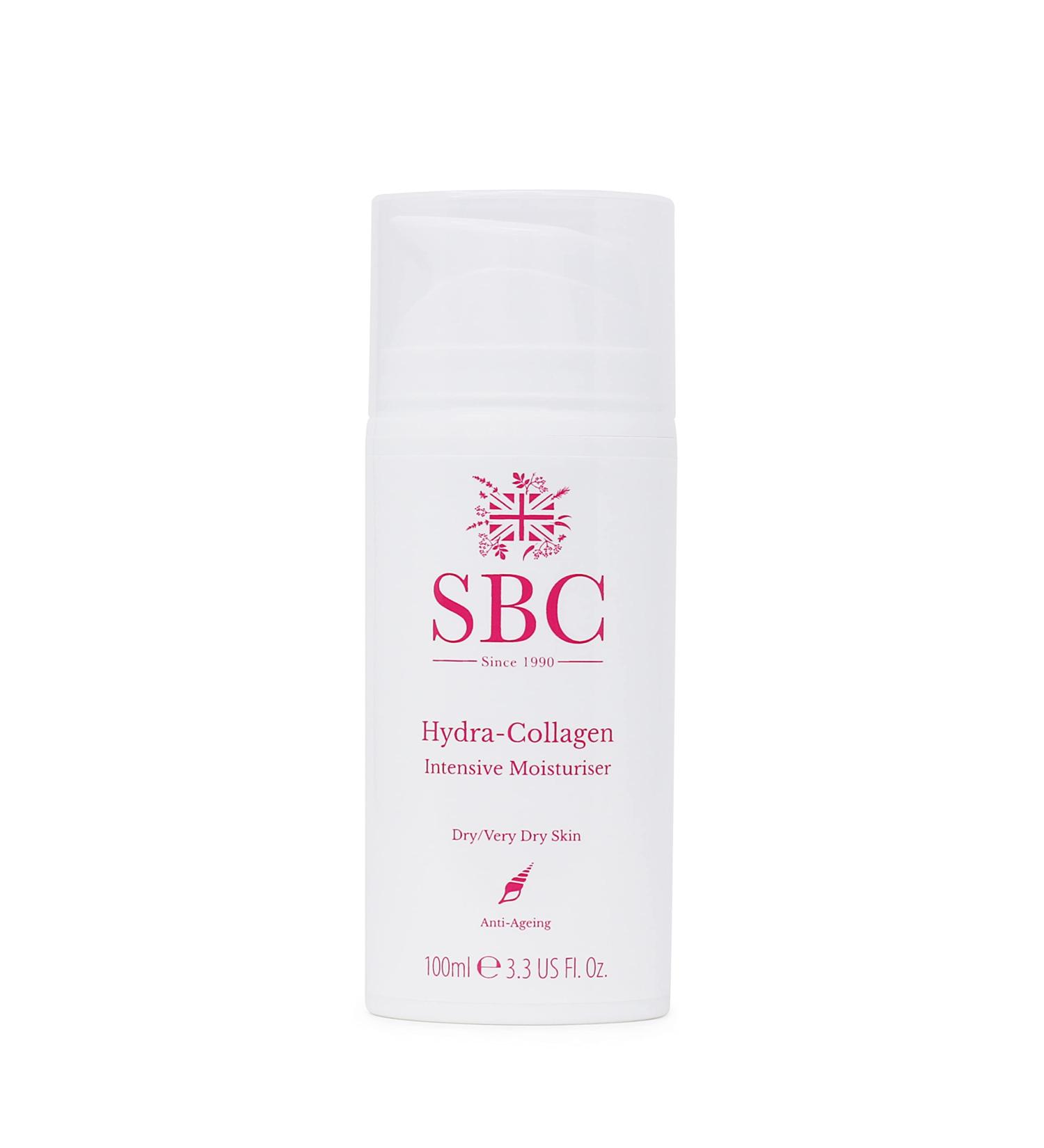 SBC Skincare Hydra-Collagen Intensive Moisturiser - 100ml | Anti-Ageing Face Cream | Hydrating Moisturiser For Dry Skin | Collagen Face Cream For Mature Skin - Buy Online on SooperMarket.com