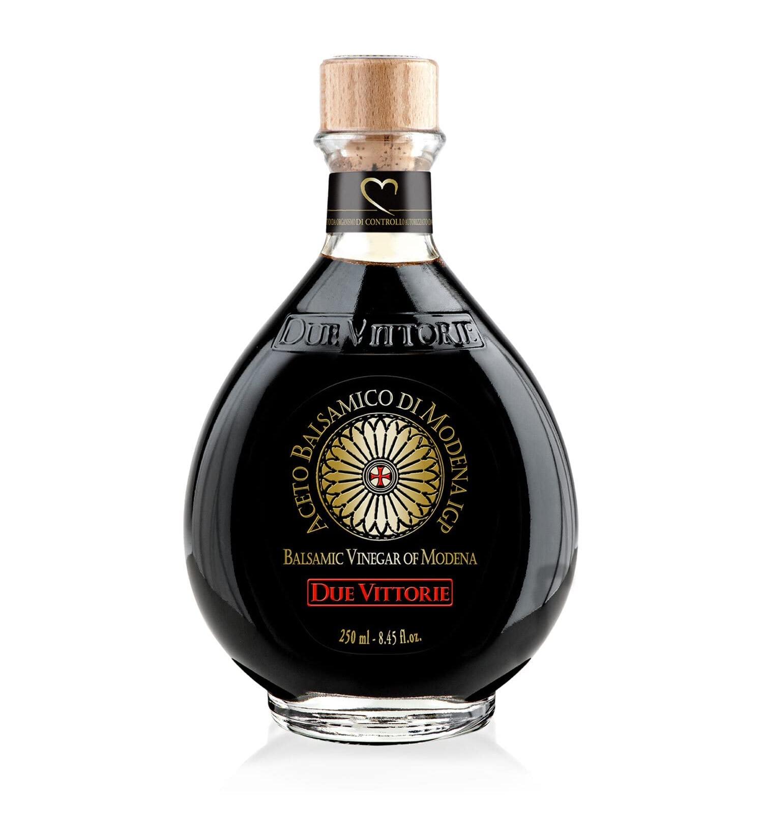 Due Vittorie Oro Gold Balsamic Vinegar 8.45fl oz - Imported from Italy - Buy Online on SooperMarket.com
