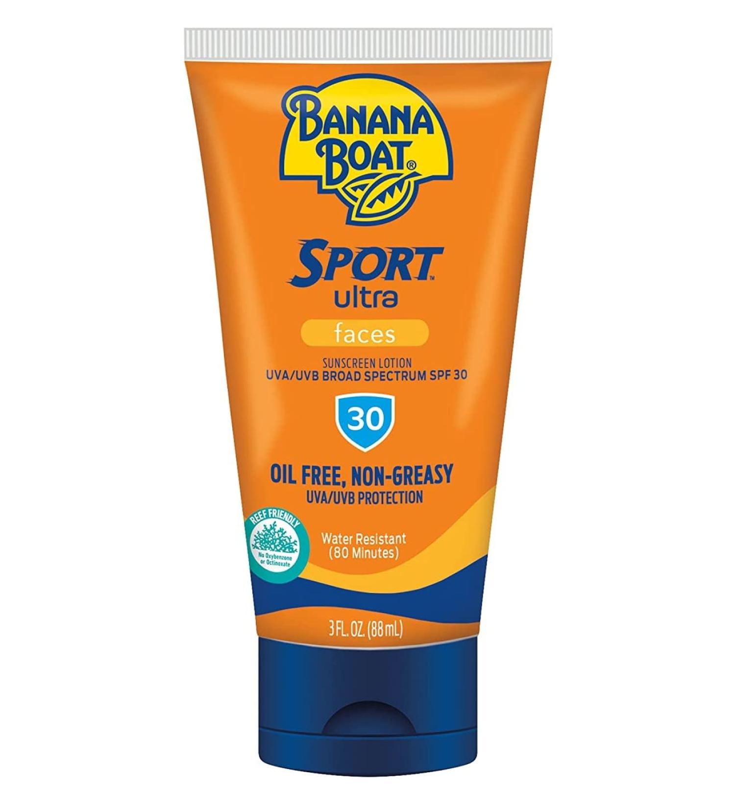 Banana Boat SPF 30 Sport Face Sunscreen 3oz (88ml) - Pack of 3 - Buy Online on SooperMarket.com