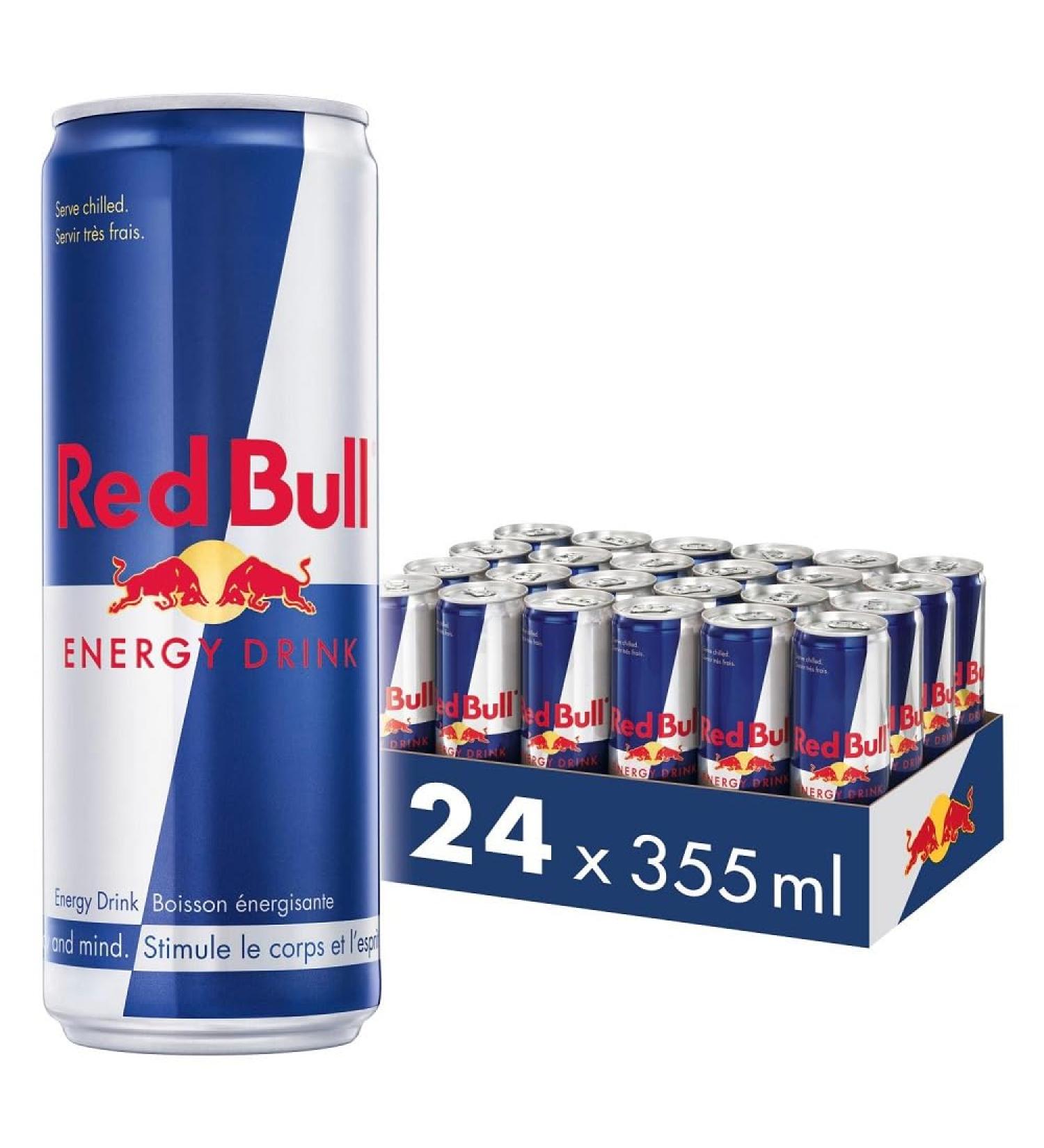 Red Bull Energy Drink 355 ml (24 pack) 355ml (Pack of 24) - Buy Online on SooperMarket.com
