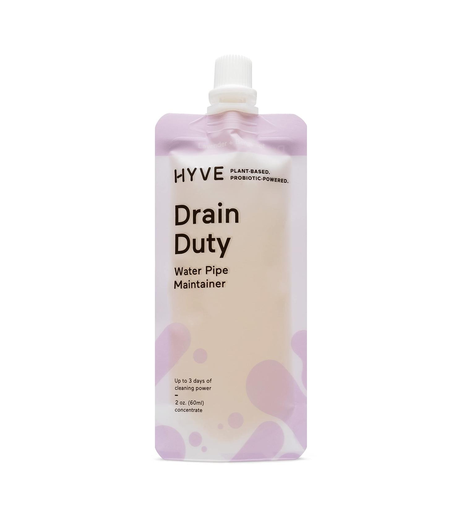 Hyve Drain Duty Water Pipe Cleaner - Lavender & Bergamot 2oz | Eco-Friendly Solutions for International Shipping - Buy Online on SooperMarket.com