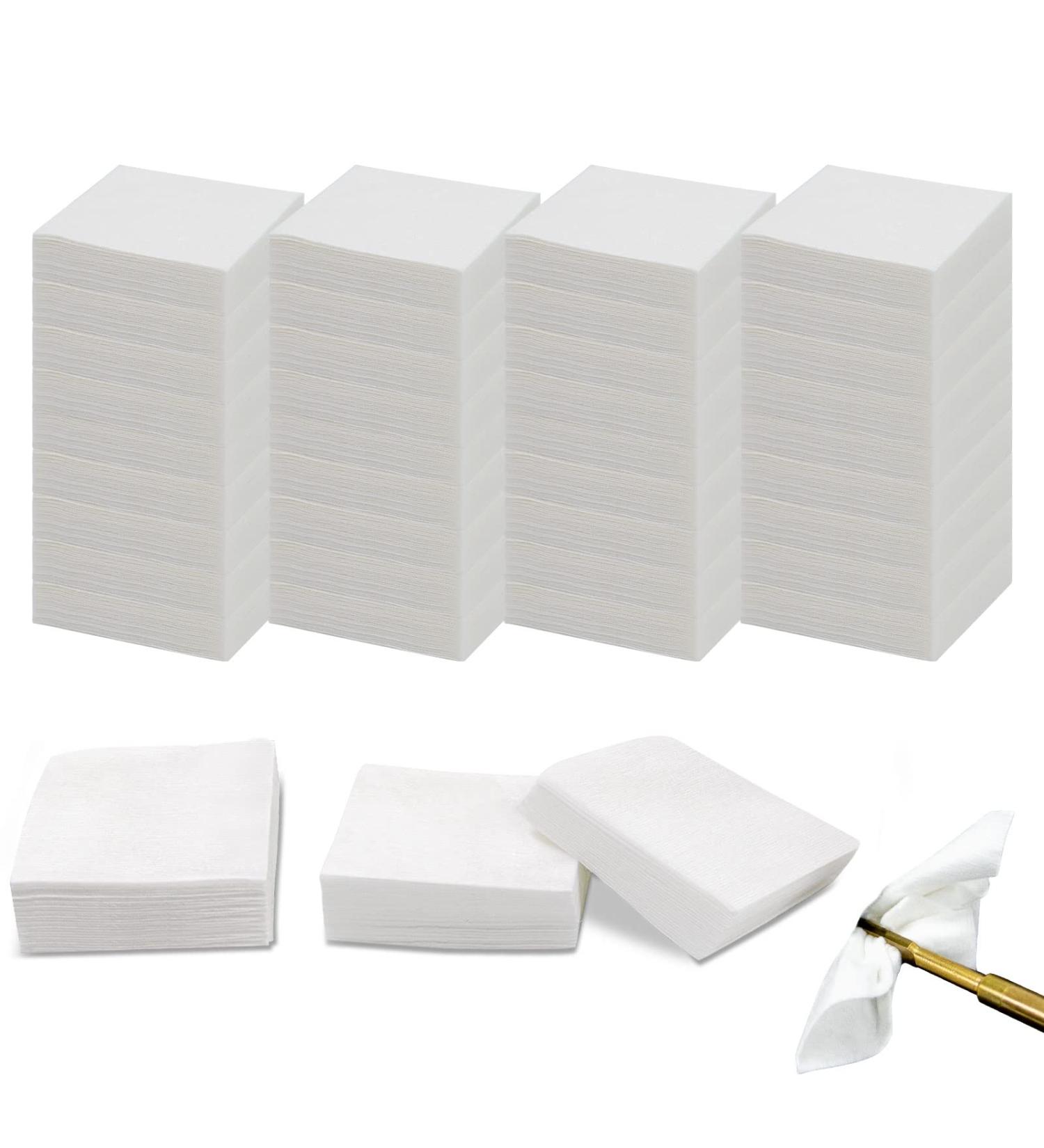 800 Pcs PINGMIC 2'' Thick Gun Cleaning Patches Highly Absorbent & Lint Free Cloth for .22-.45 Cal / 5.56-9mm-10mm - Superior Gun Cleaning Supplies - Buy Online on SooperMarket.com