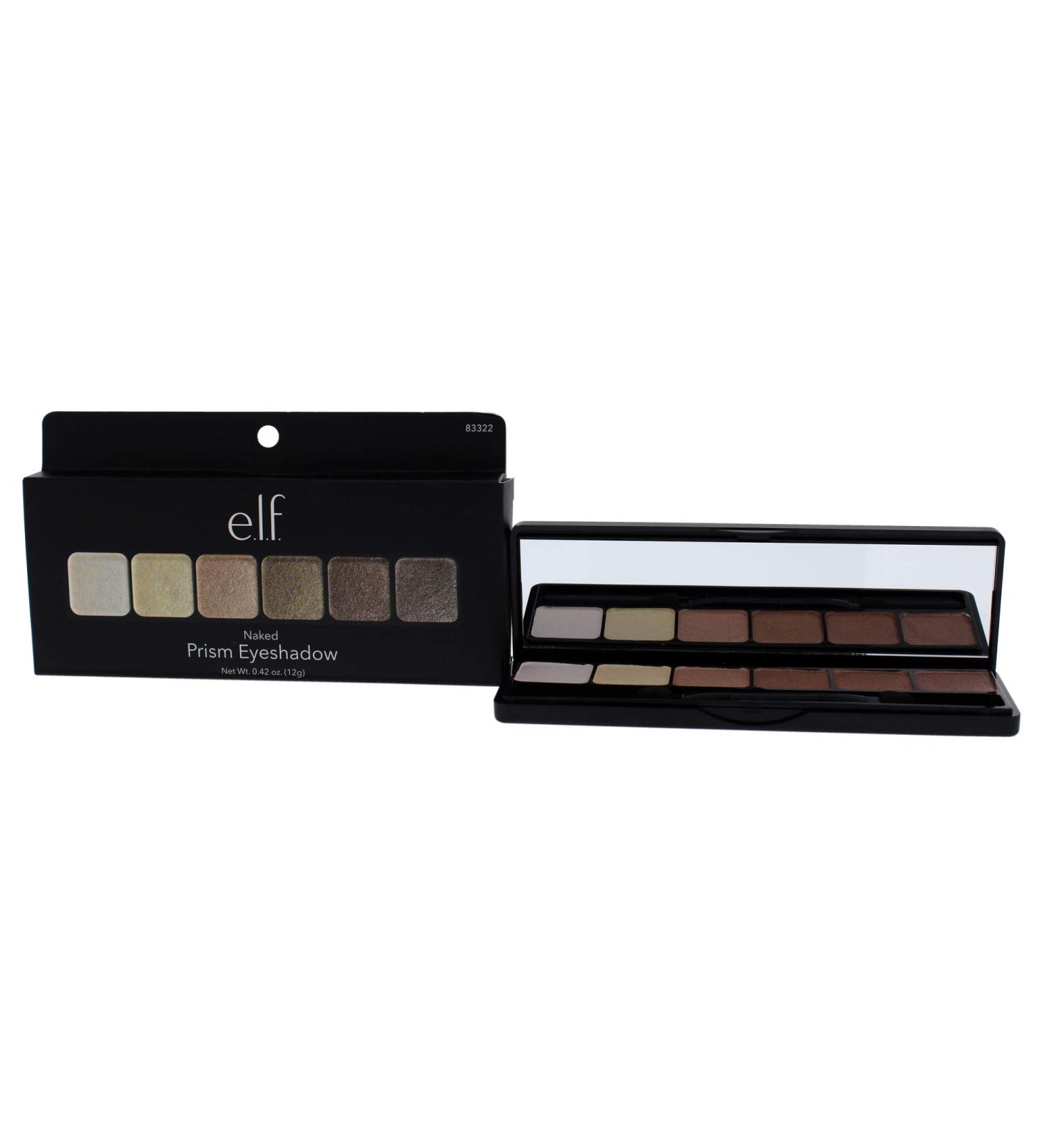 e.l.f. Cosmetics Prism Eyeshadow Palette - 6 Silky Shimmery Shades for Luminous Eyes - Buy Online on SooperMarket.com