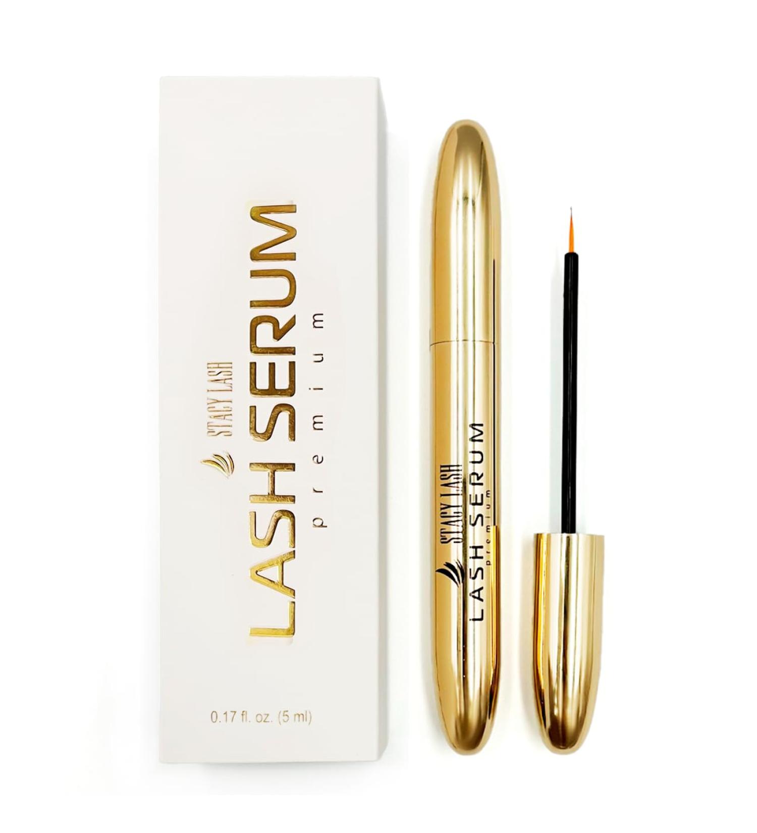 Stacy Lash Growth Serum | Eyelash Enhancing Serum for Longer Thicker Lashes & Brows | International Shipping Available | 0.17fl.oz (5ml - Buy Online on SooperMarket.com
