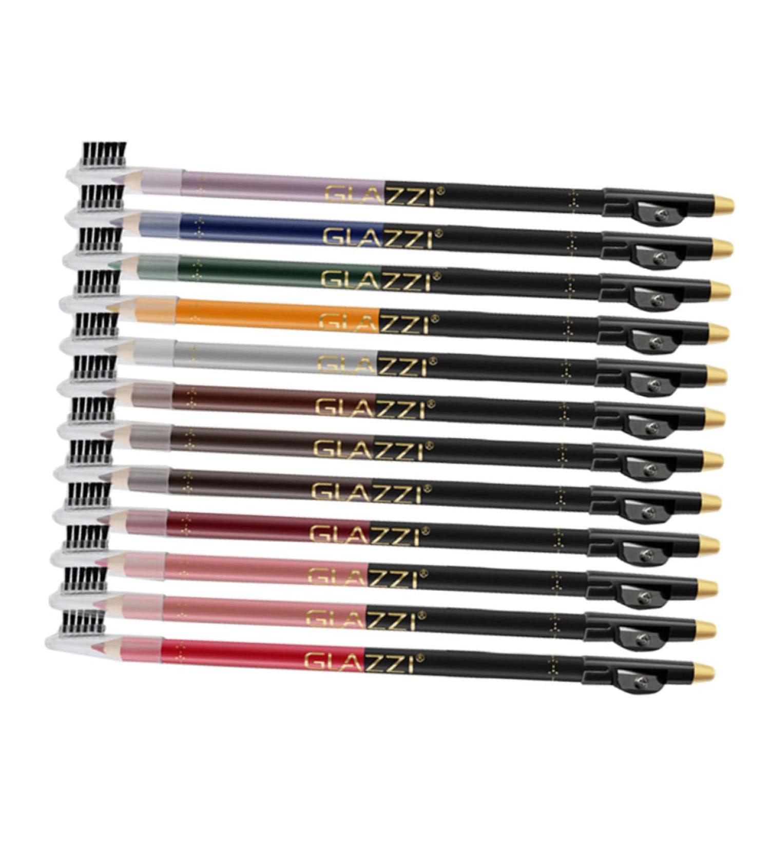 BELLIFFY 12pcs Lip Liner Eyeliner Makeup Supplies Gel Eyeliner Long Lasting Eyeliner Gray Eyeliner Plastic - Buy Online on SooperMarket.com