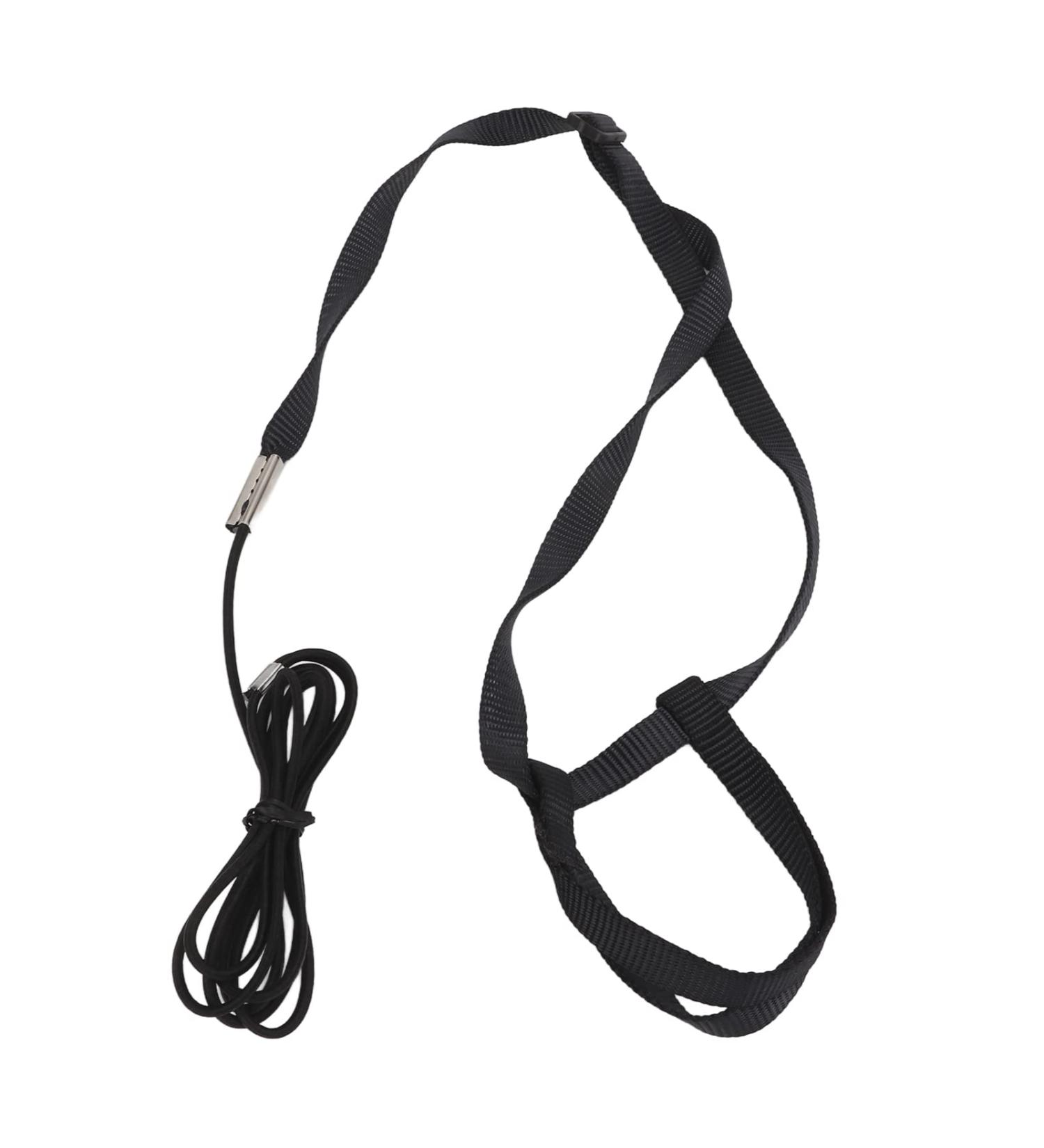 Buy Psopp Bird Dishes & Leash for Parrots | Adjustable PAPPAGES-FREILLEINE for Grayka Cadu Black L - International Shipping - Buy Online on SooperMarket.com