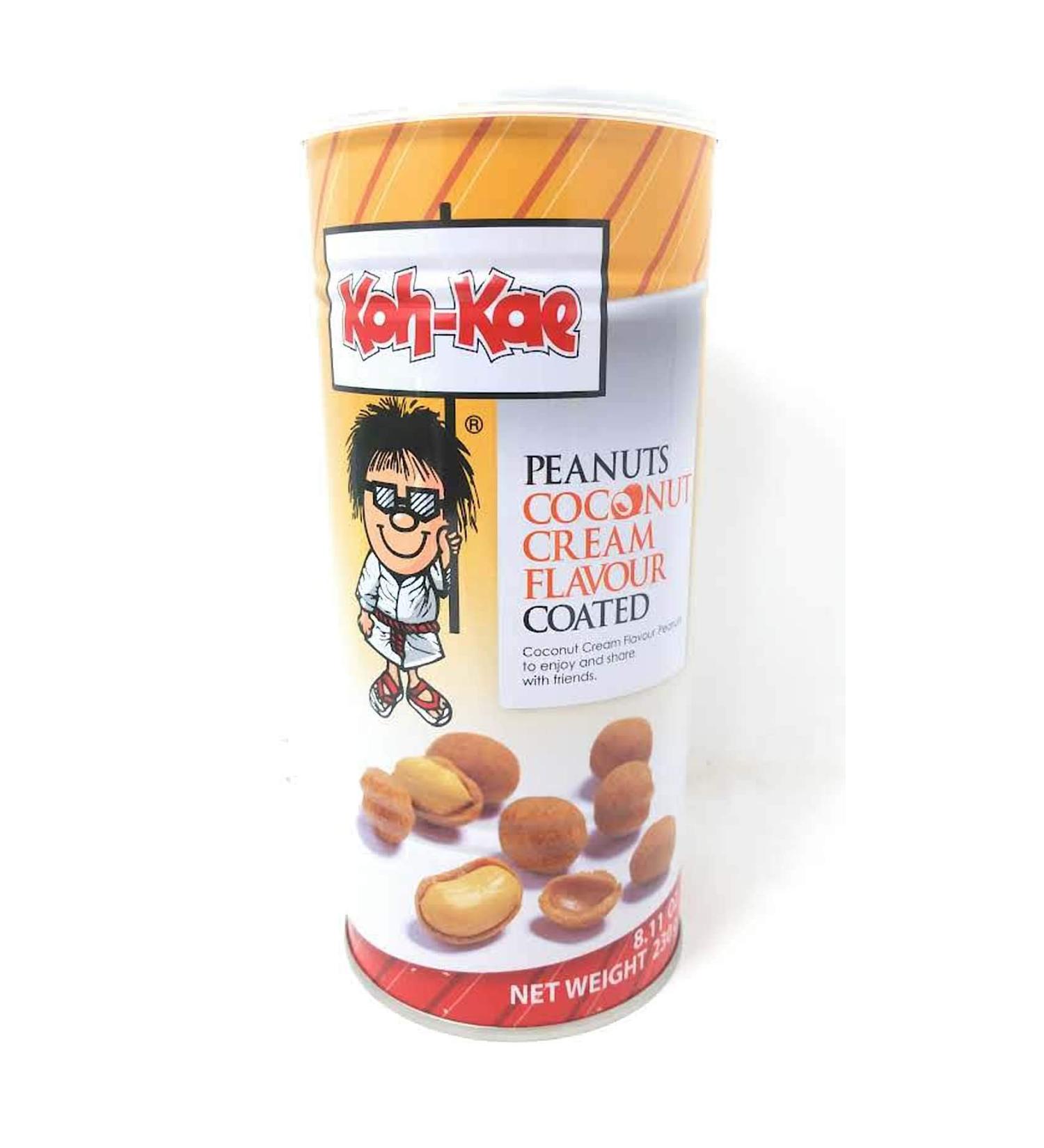 Koh-Kae Peanuts Coconut Cream Flavor Coated - 230g/8.11 oz - Pack of 1 - Buy Online on SooperMarket.com