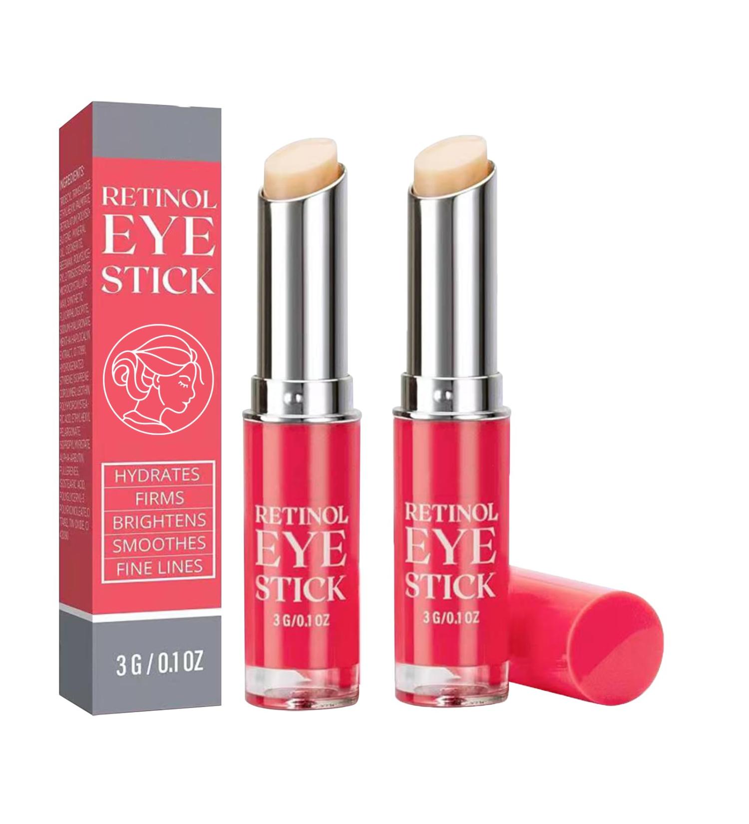 Eye Stick Reduces Wrinkles Saggy Skin Puffy Eyes Retinol Eye Cream for Dark Circles Puffiness Under Eye Bags Fine Lines Wrinkles - Buy Online on SooperMarket.com