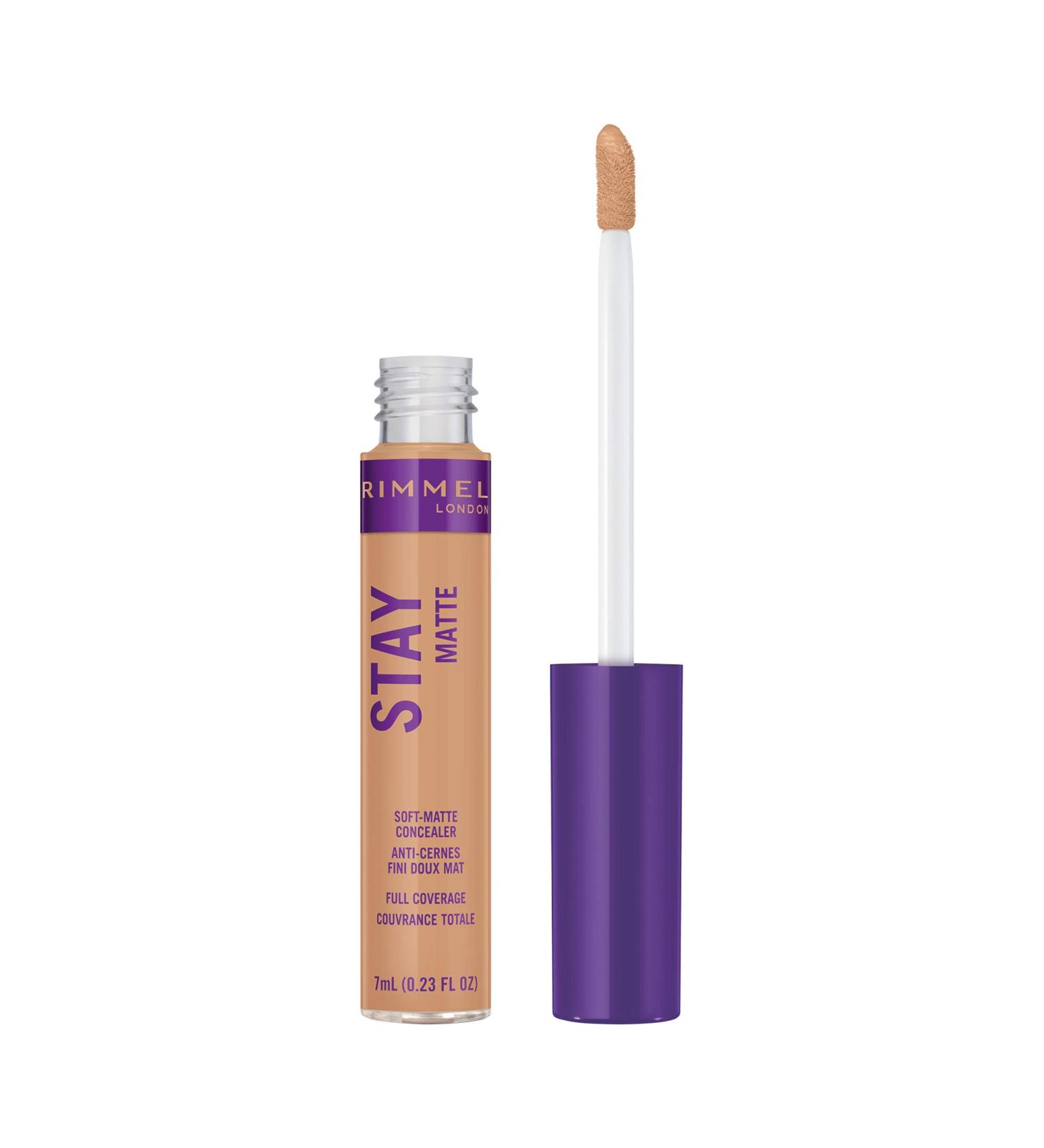 Rimmel London Stay Matte Concealer 232 Warm Ivory - 0.23 oz | Flawless Coverage & Long-lasting Matte Finish - Buy Online on SooperMarket.com