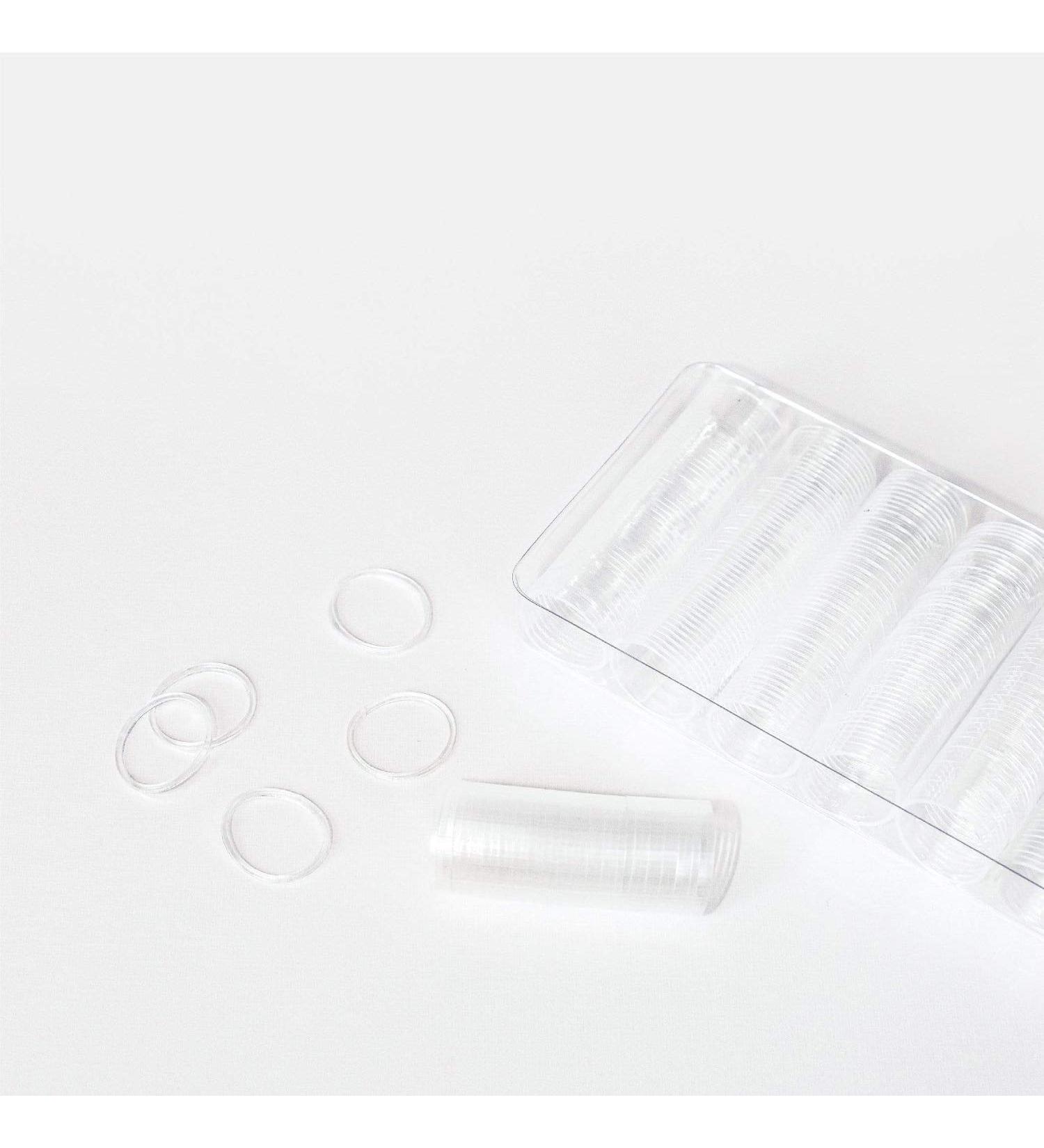 Gimme Beauty Elastic Stacks - Peel Apart Rubber Bands for Hair - Non-Slip Hair Ties - Clear (320 Count) - Buy Online on SooperMarket.com