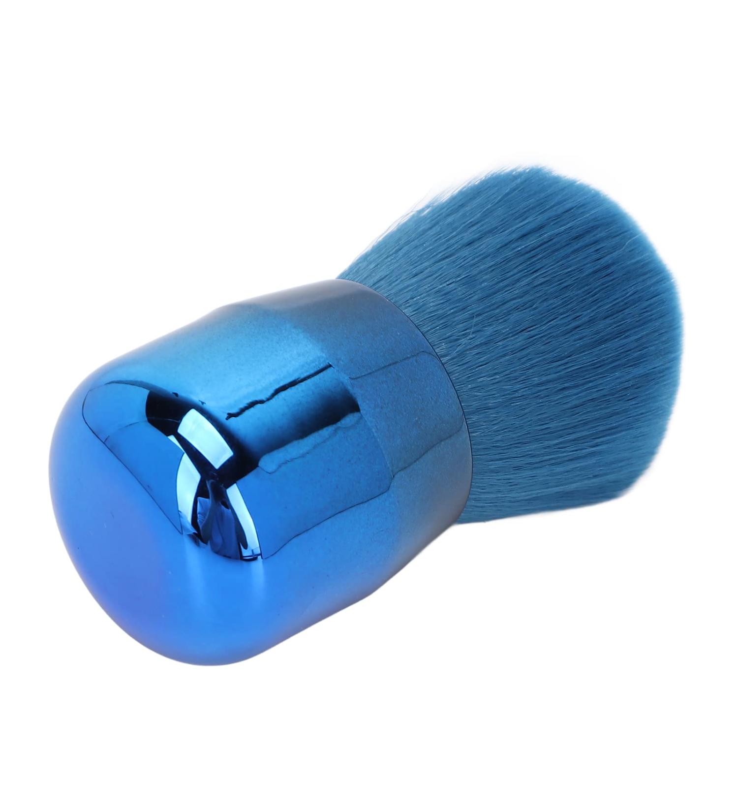 Verdant Touch Blush Brush Blush Brush Makeup Brush for Bronzer Loose Powder Cosmetics Soft Fluffy Hair Mushroom Head Dark Blue - Buy Online on SooperMarket.com