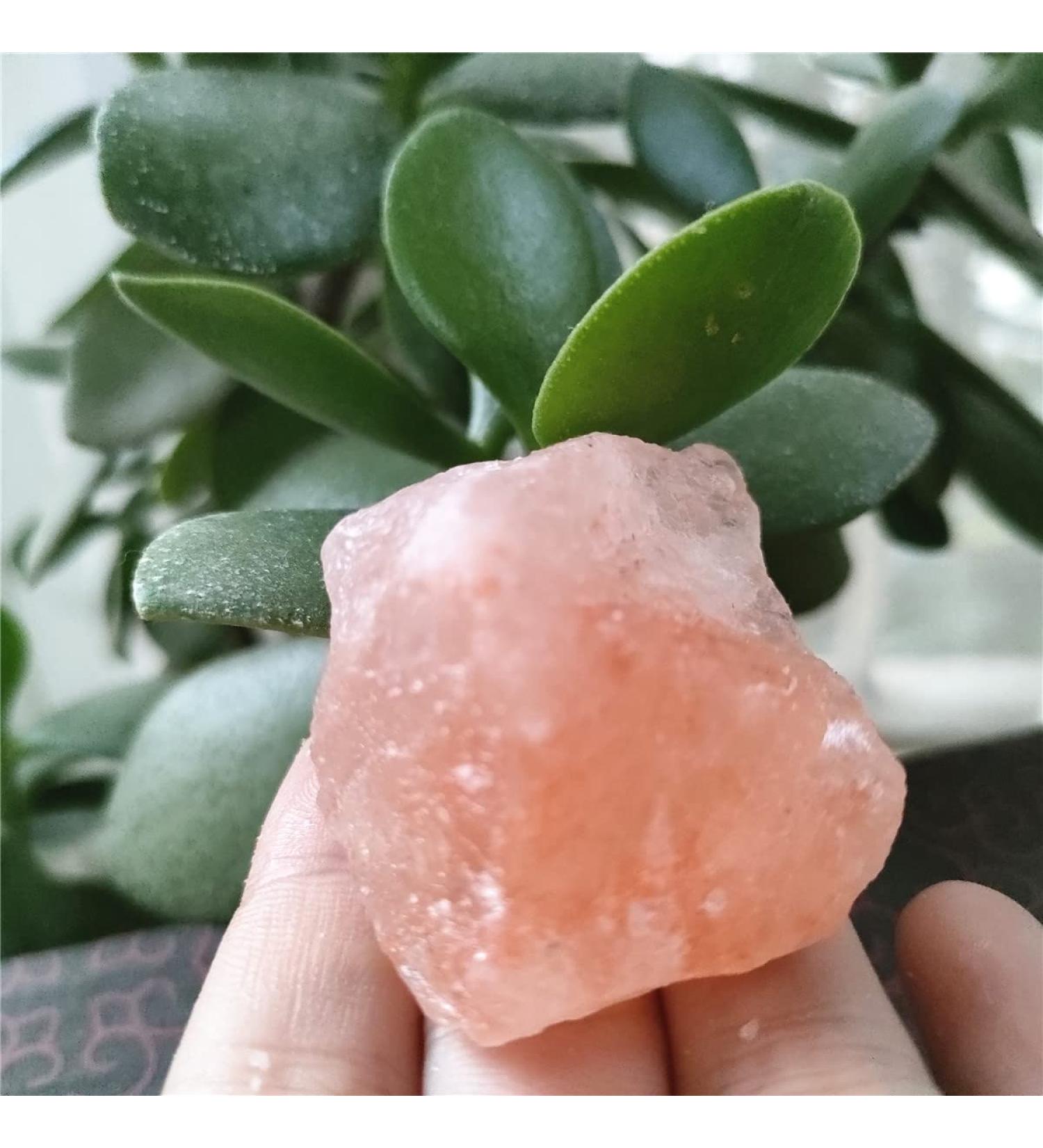 home decoration Crystal 300-310G Lots of Natural Orange Salt s and Crystals raw Can be Used for - Buy Online on SooperMarket.com