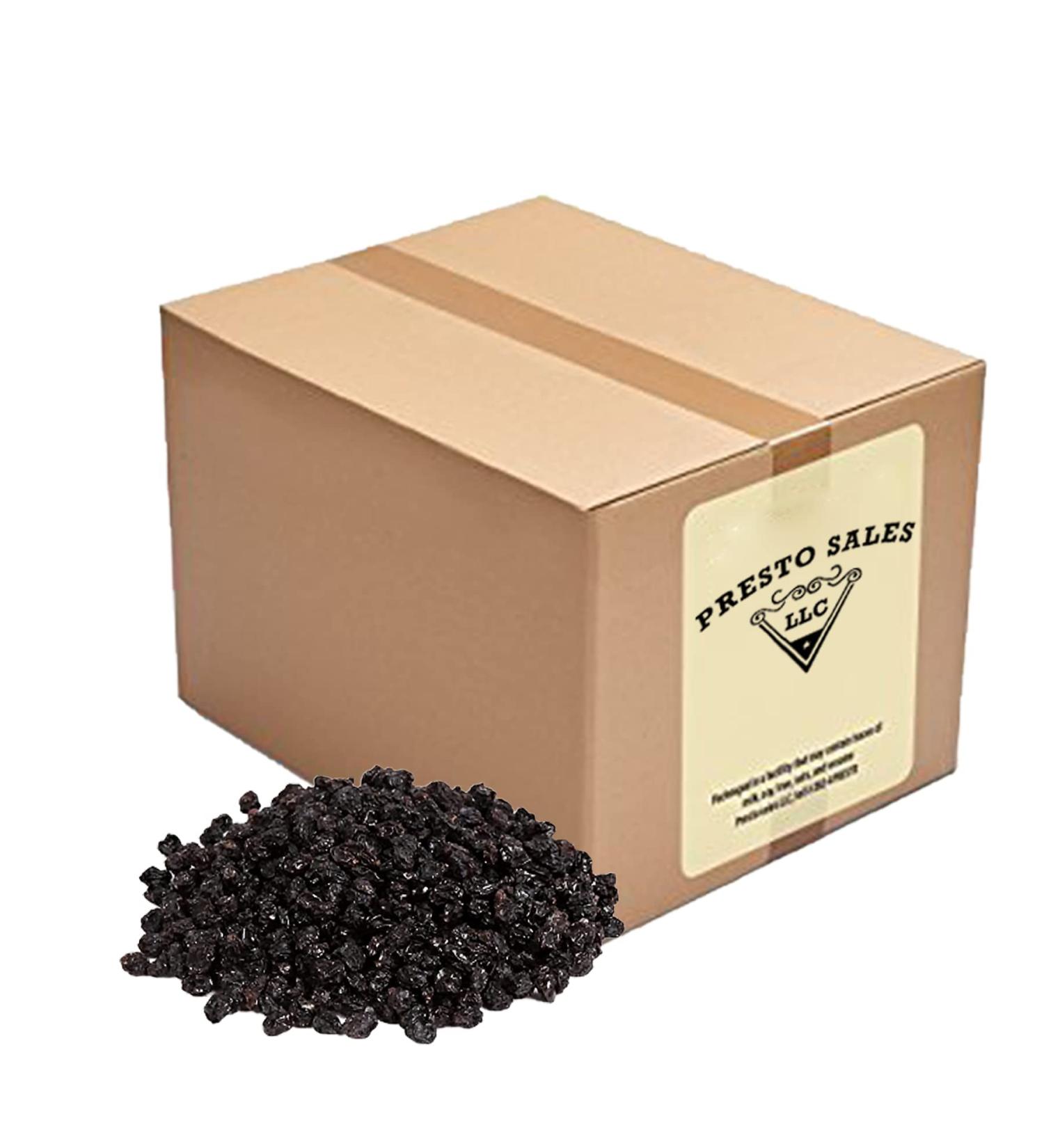 Organic USA Zante Currants - Dried Seedless Grapes 10 lbs. - Sweet & Tangy Superfood Snack by Presto Sales LLC - Buy Online on SooperMarket.com
