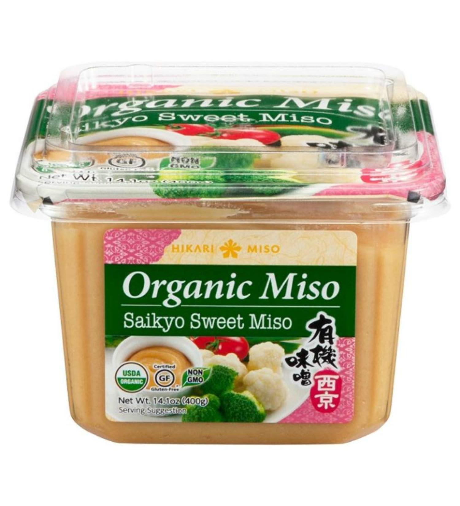 Hikari Organic Miso Paste, Saikyo Sweet, 14.1 oz
