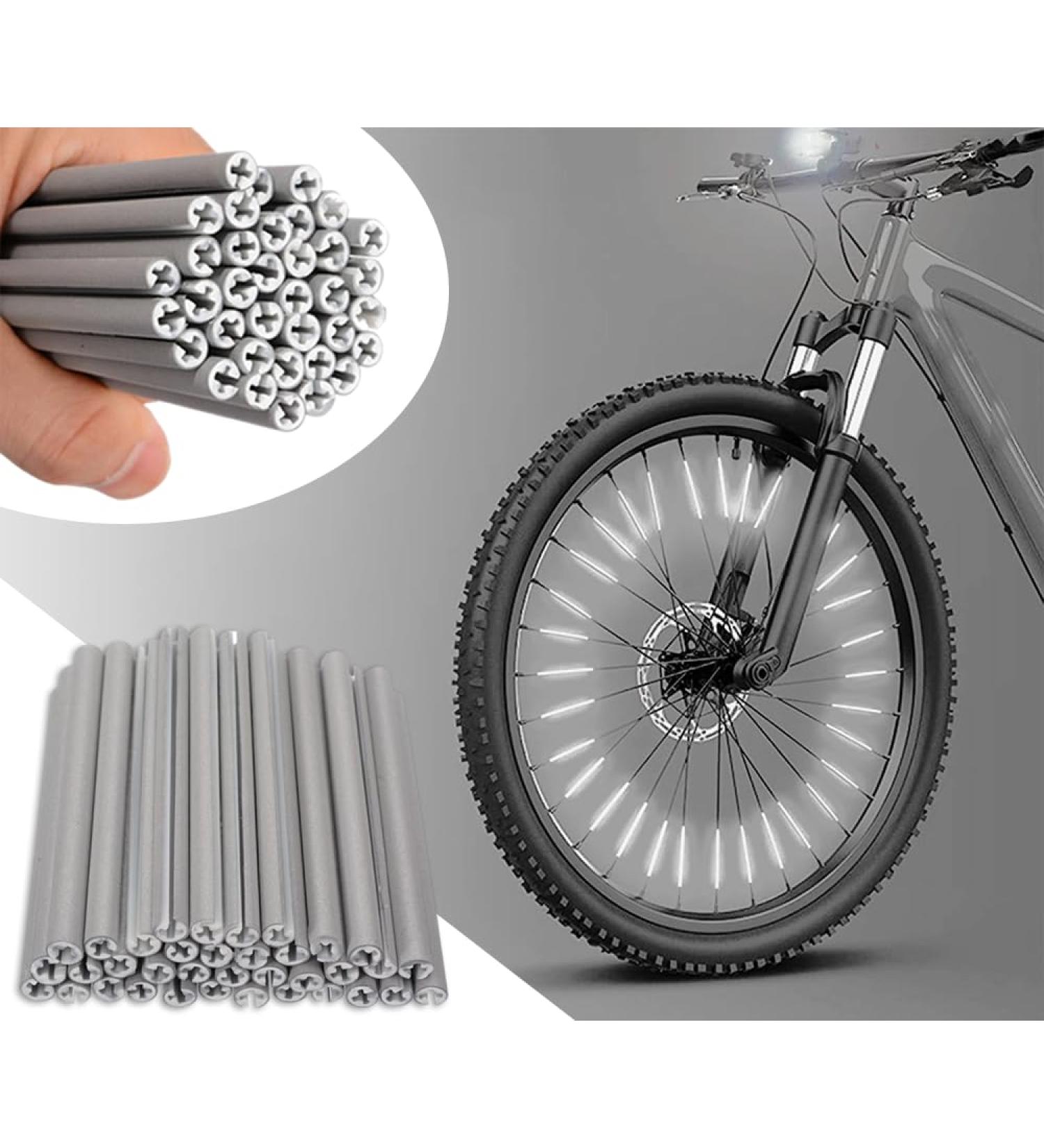 Kindoyo Spoke Reflectors for Bikes - 360 Visibility 72-Piece Bicycle Reflector Kit Alternative to Cat Eyes & Spoke Lights International Shipping - Buy Online on SooperMarket.com