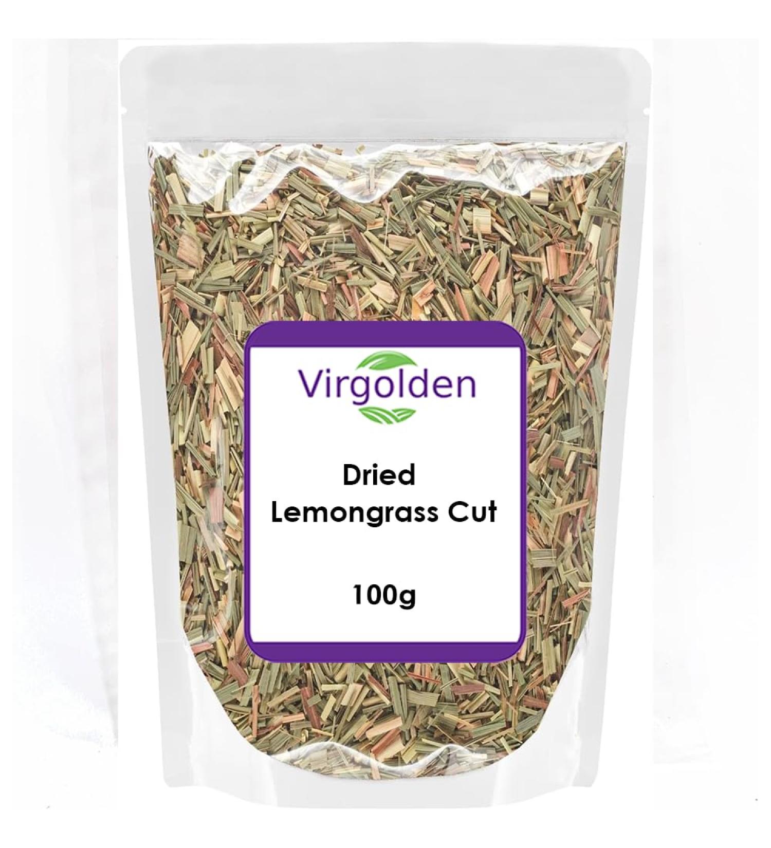 Dried Lemongrass Cut 100g by Virgolden