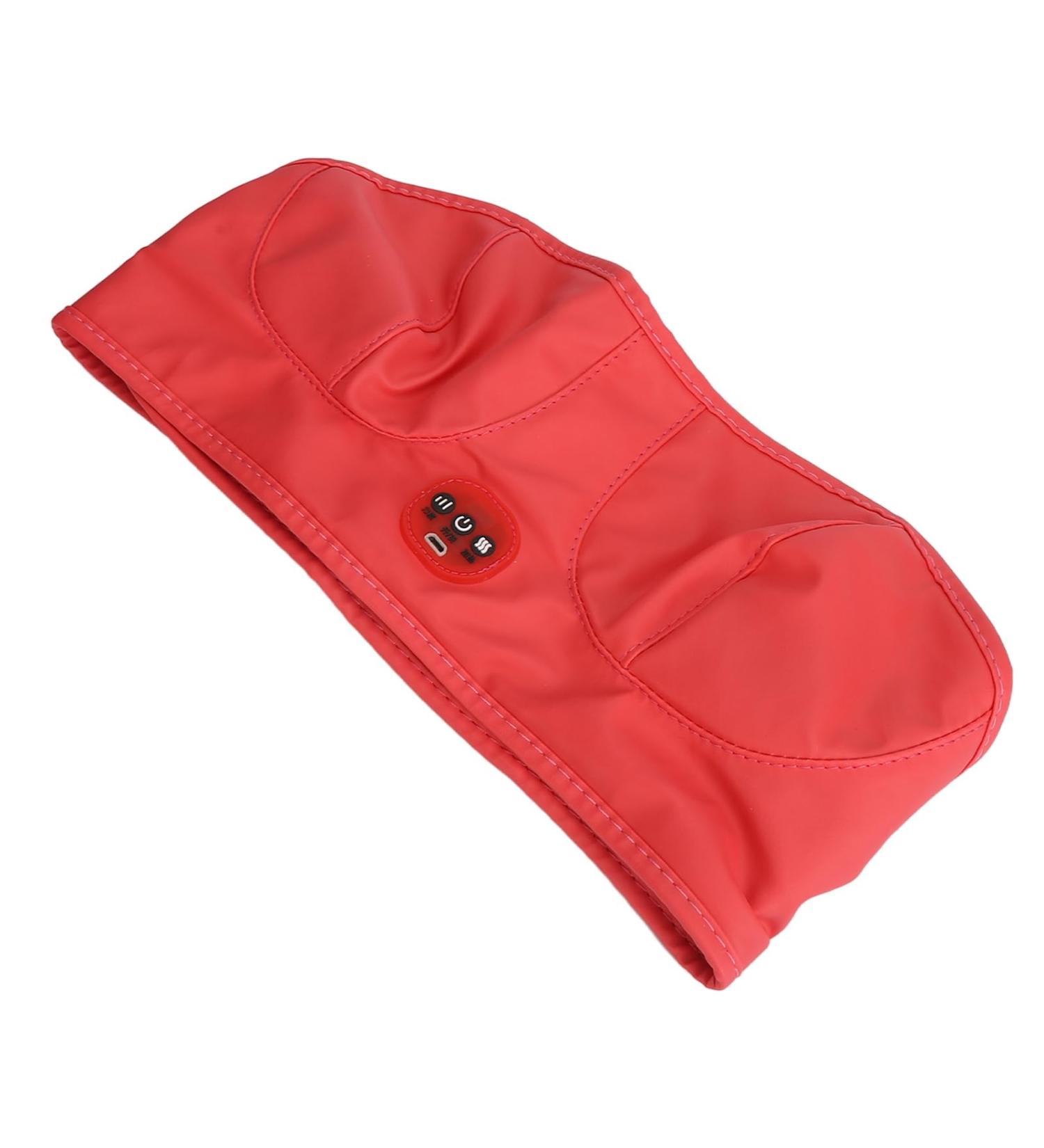 HOHXFYP USB Breast Massager Cotton Electric Vibration Breast Enlargement Bra Wearable Bust Lift Enhancer Machine Shoulder Strap Included Red - Buy Online on SooperMarket.com