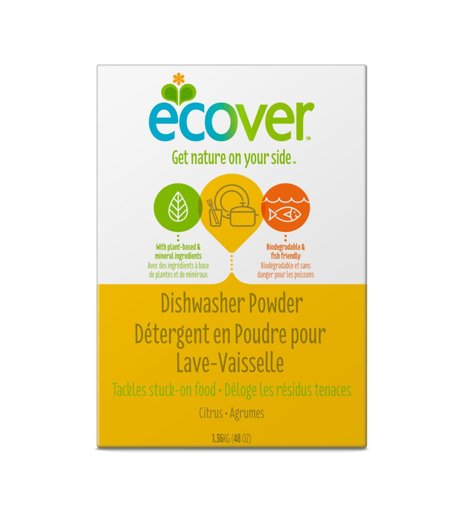 Ecover Automatic Dishwashing Powder - 48 oz Citrus | Eco-Friendly Cleaning - Buy Online on SooperMarket.com