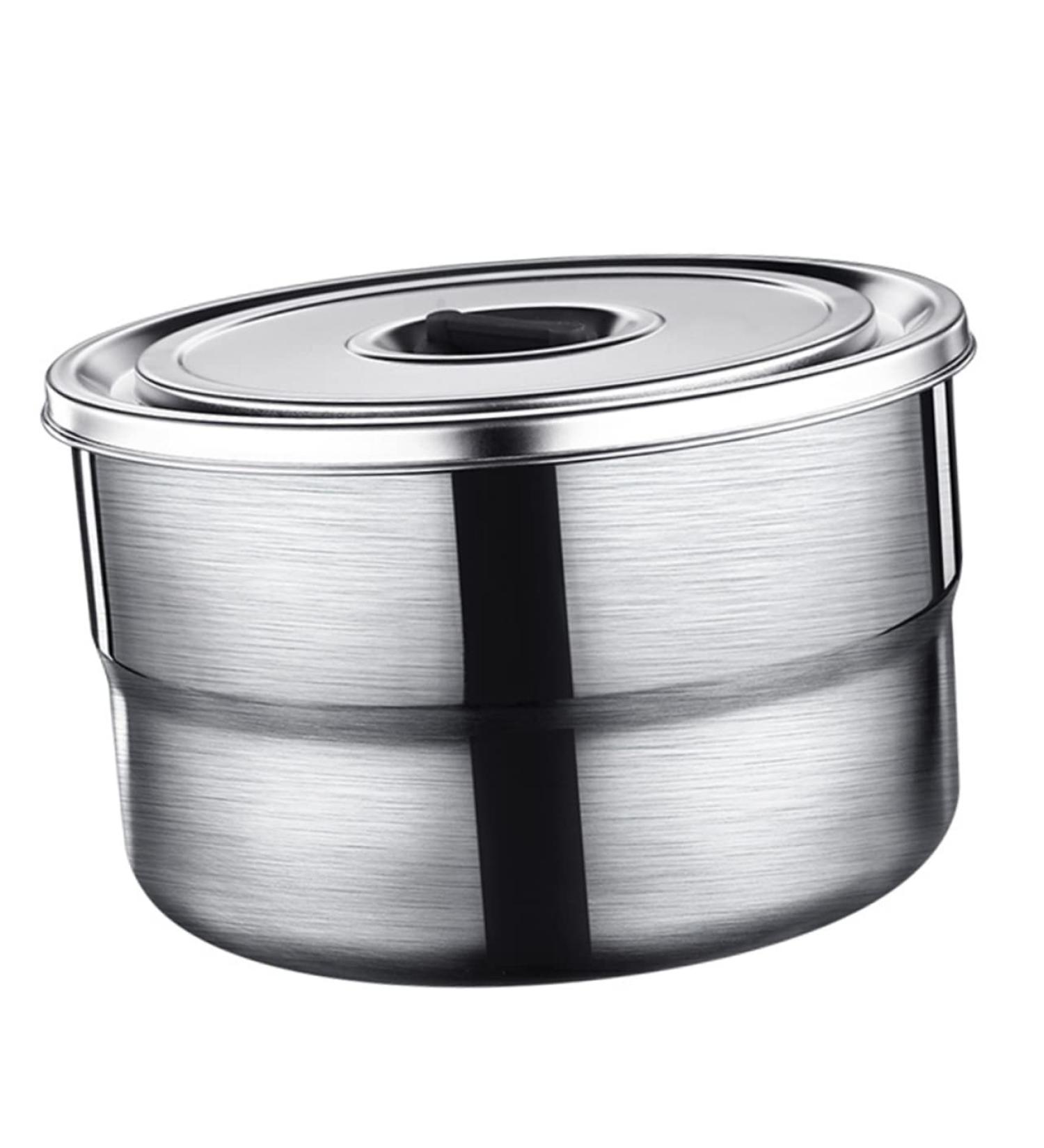 Alipis Box Lunch Box Stainless Steel Airtight Container Canister Storage Container With Cover Storage Jar - Buy Online on SooperMarket.com