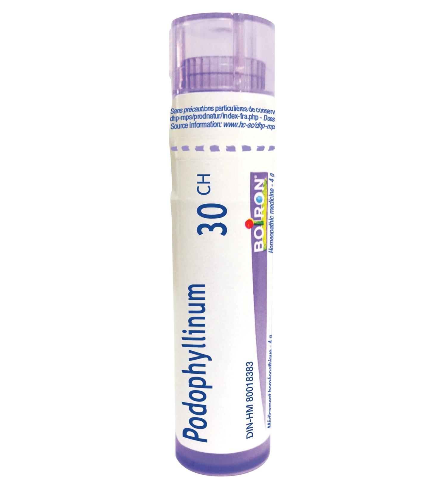Podophyllinum 30ch Boiron Homeopathic Medicine - Buy Online on SooperMarket.com